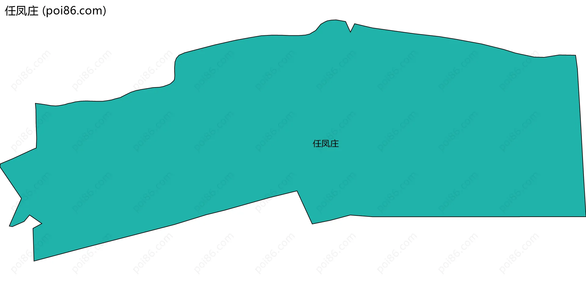 任凤庄边界地图