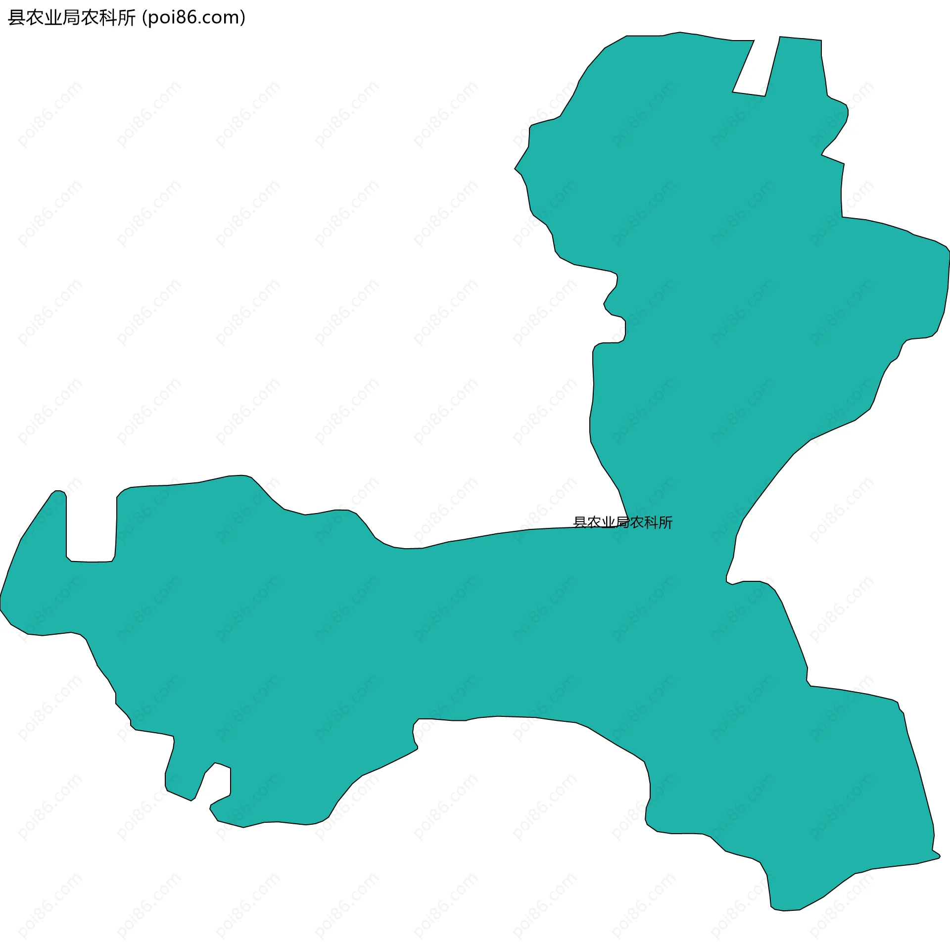 县农业局农科所边界地图