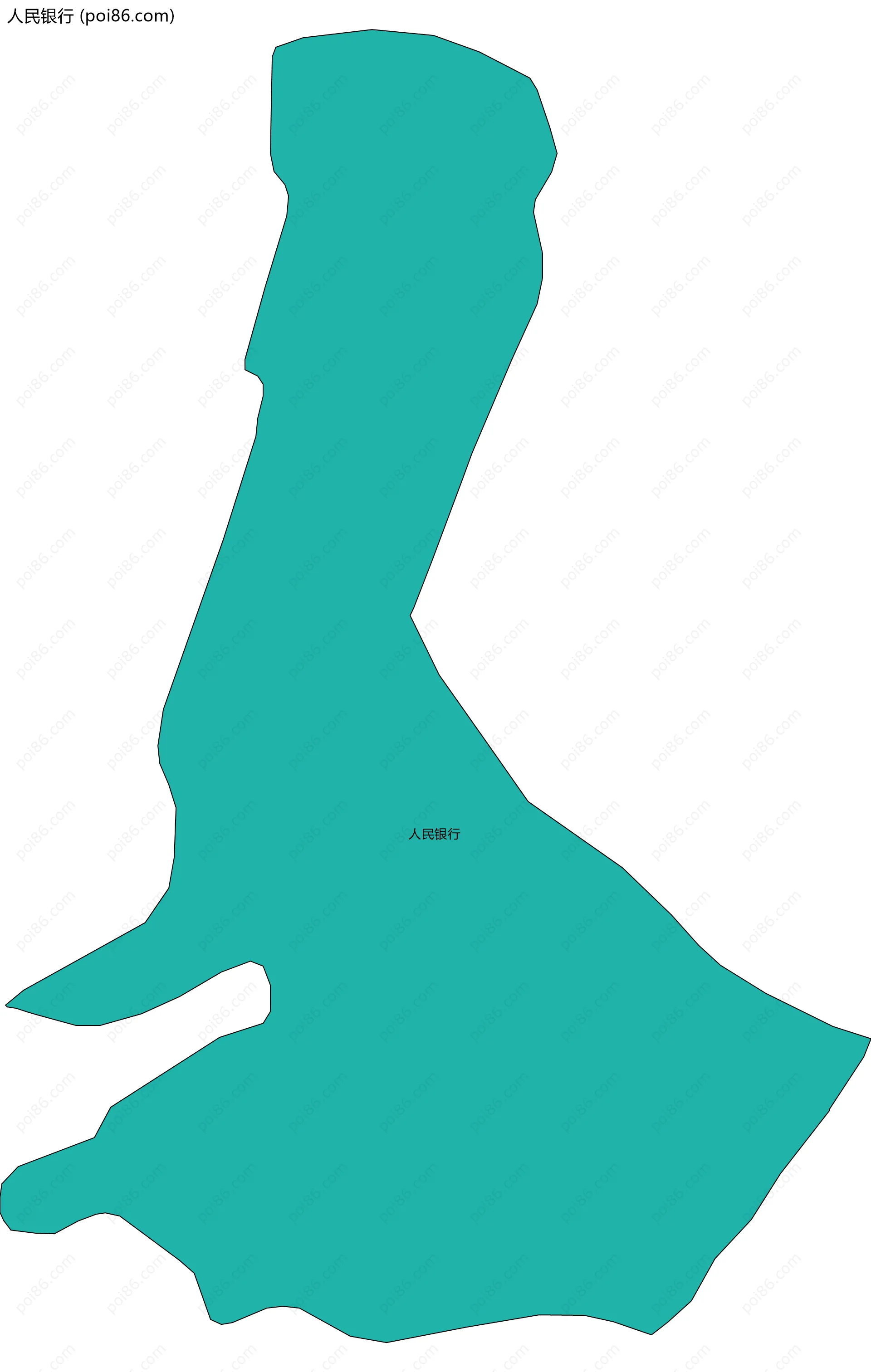 人民银行边界地图