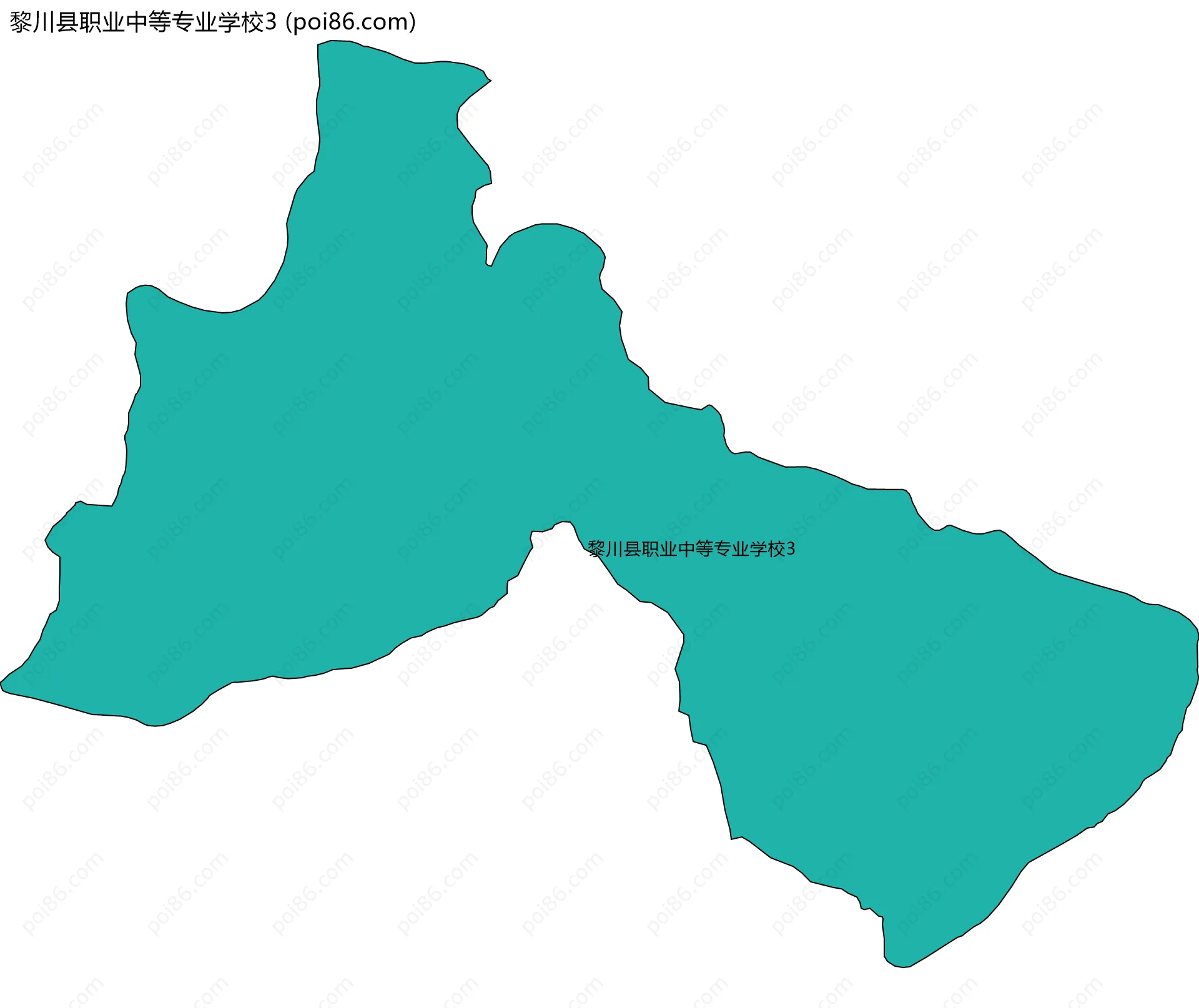 黎川县职业中等专业学校3边界地图