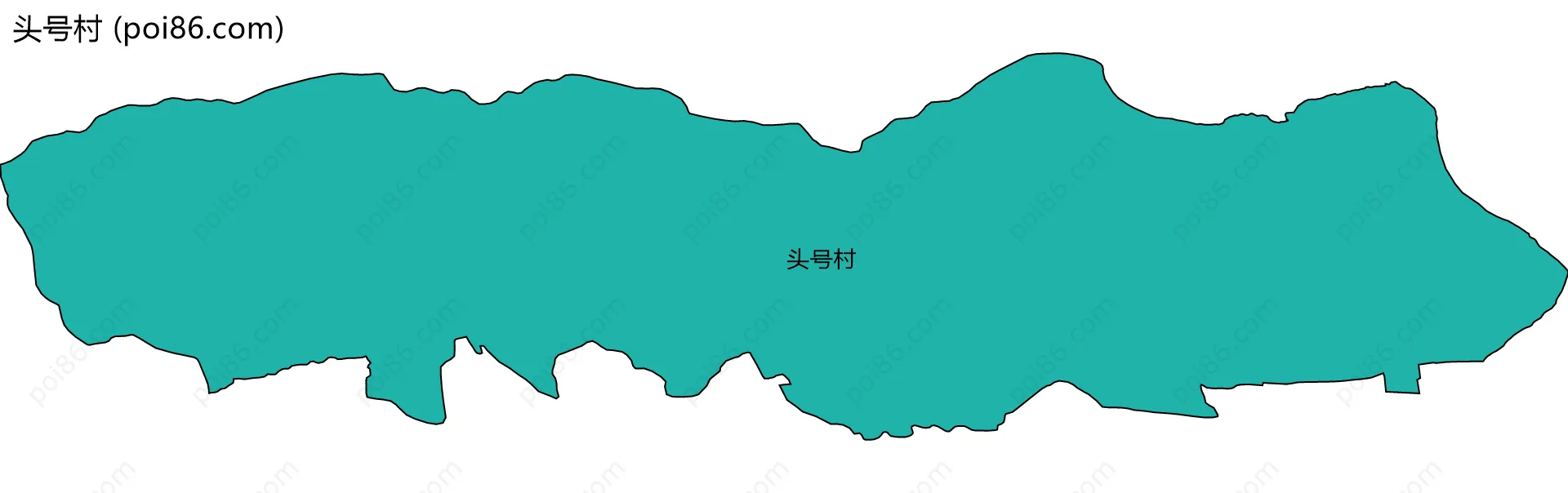 头号村边界地图