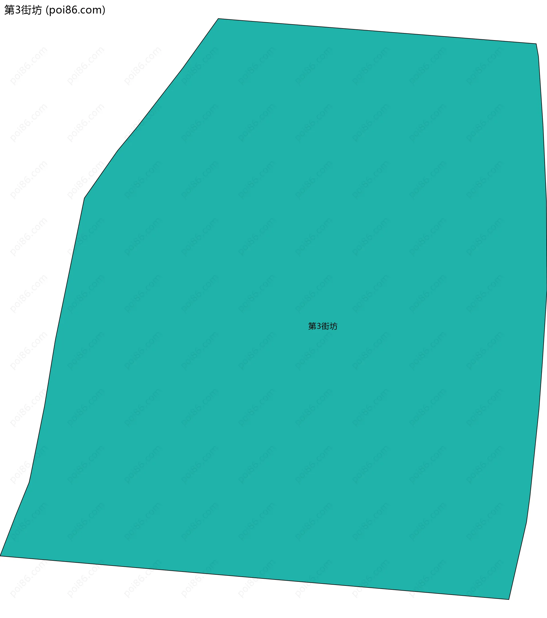 第3街坊边界地图