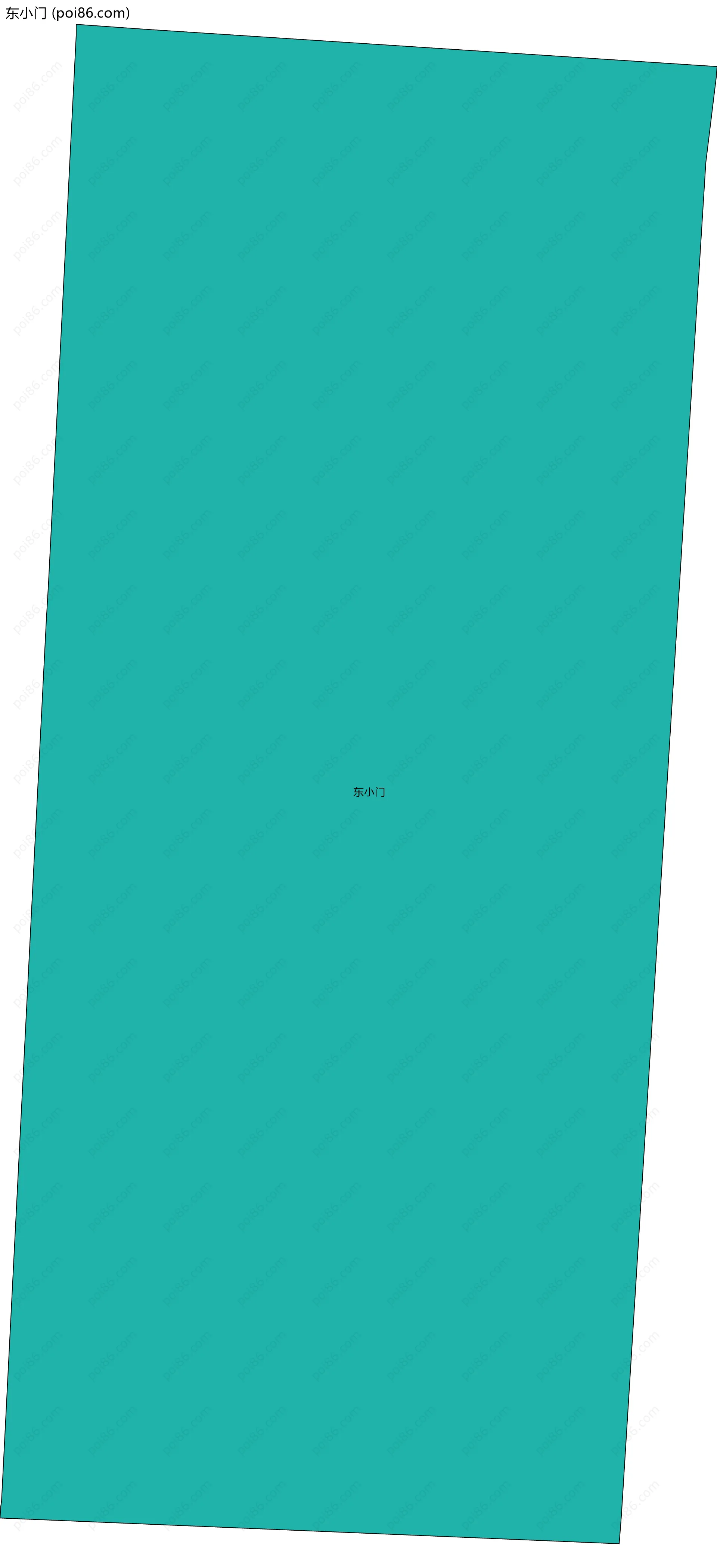 东小门边界地图