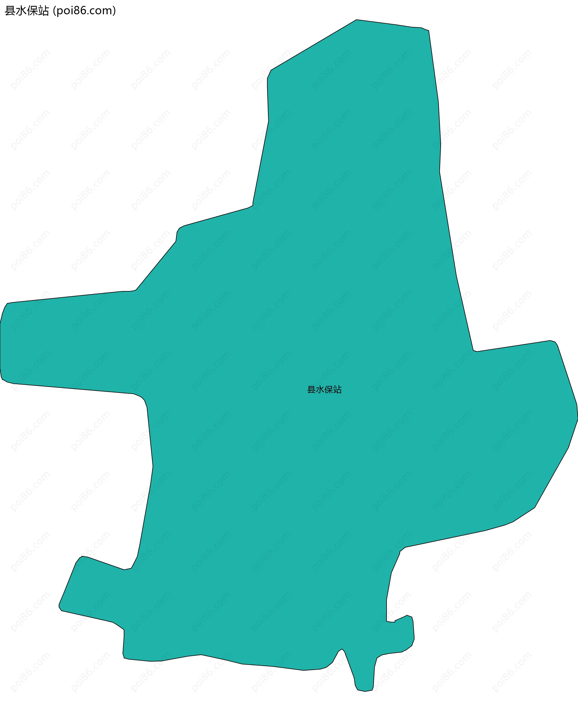 县水保站边界地图