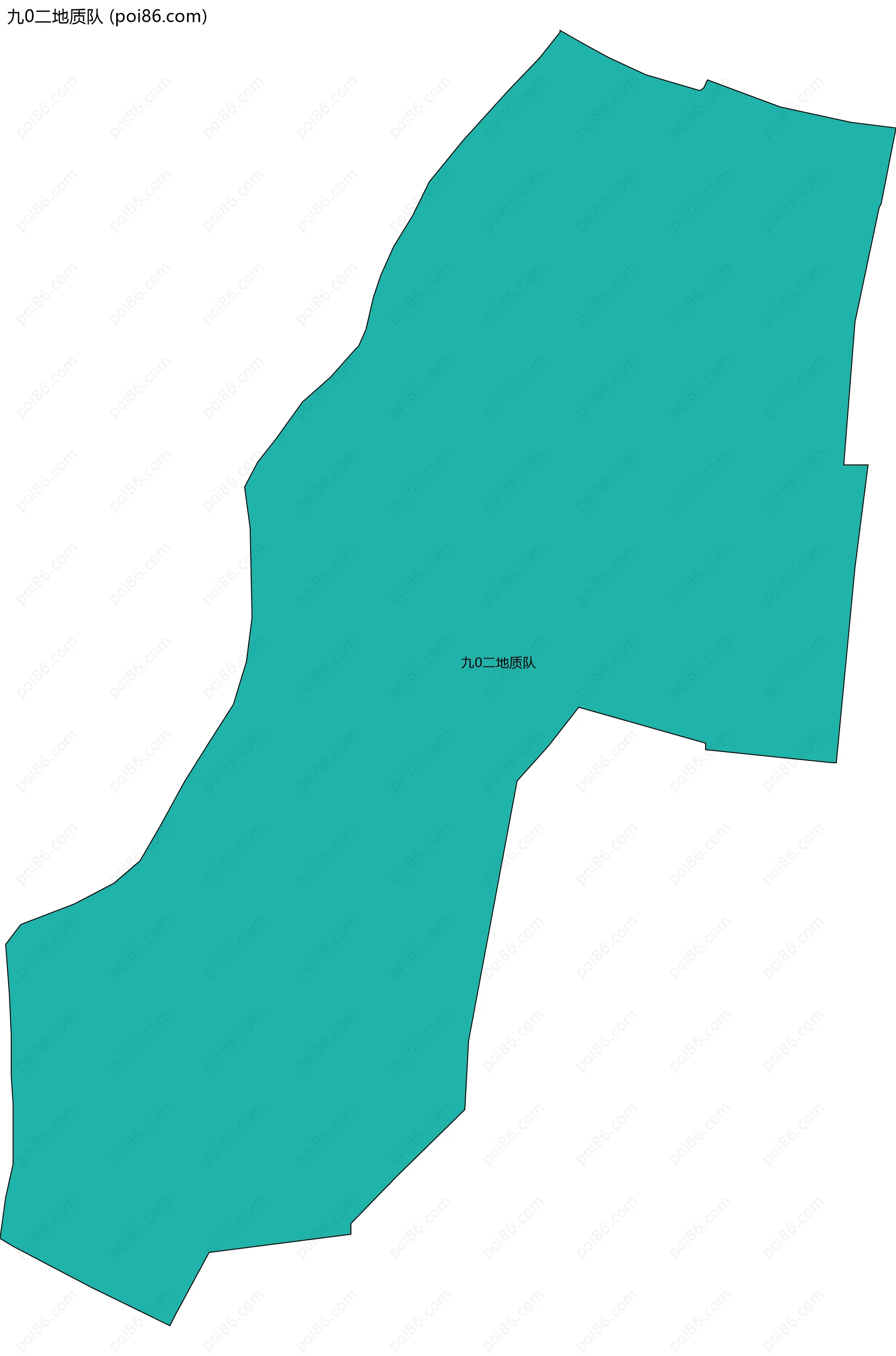 九0二地质队边界地图