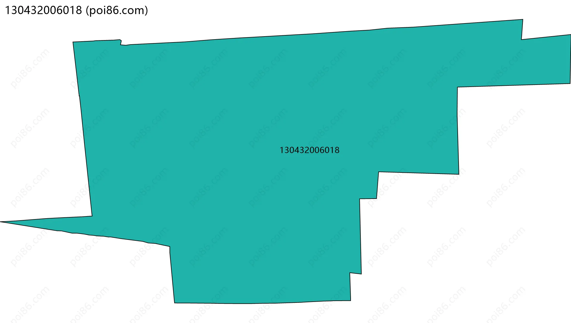 130432006018边界地图