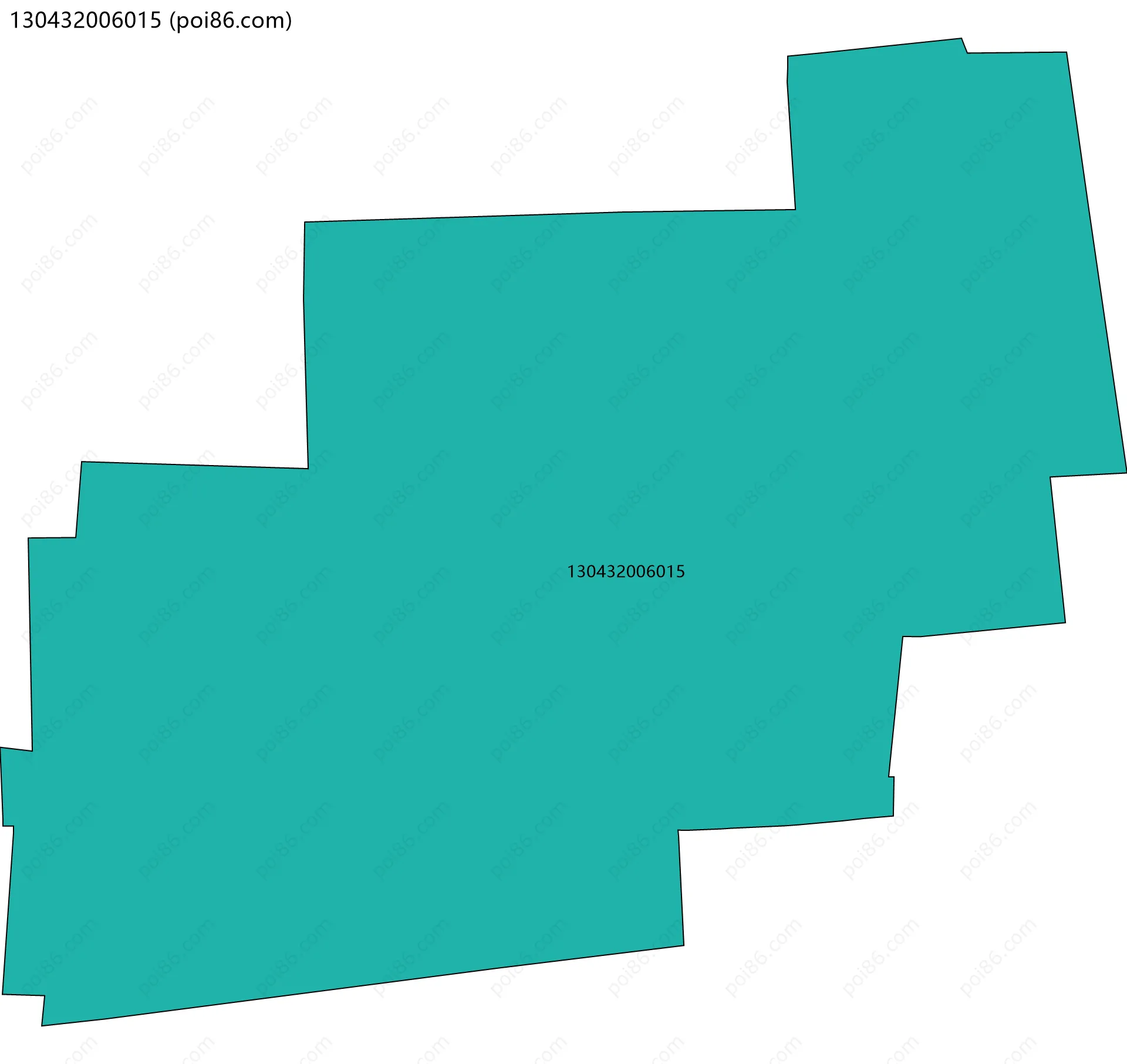 130432006015边界地图