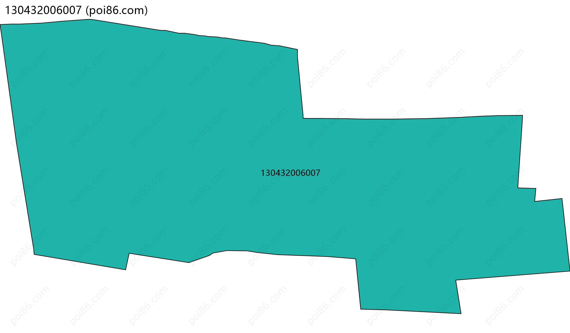 130432006007边界地图