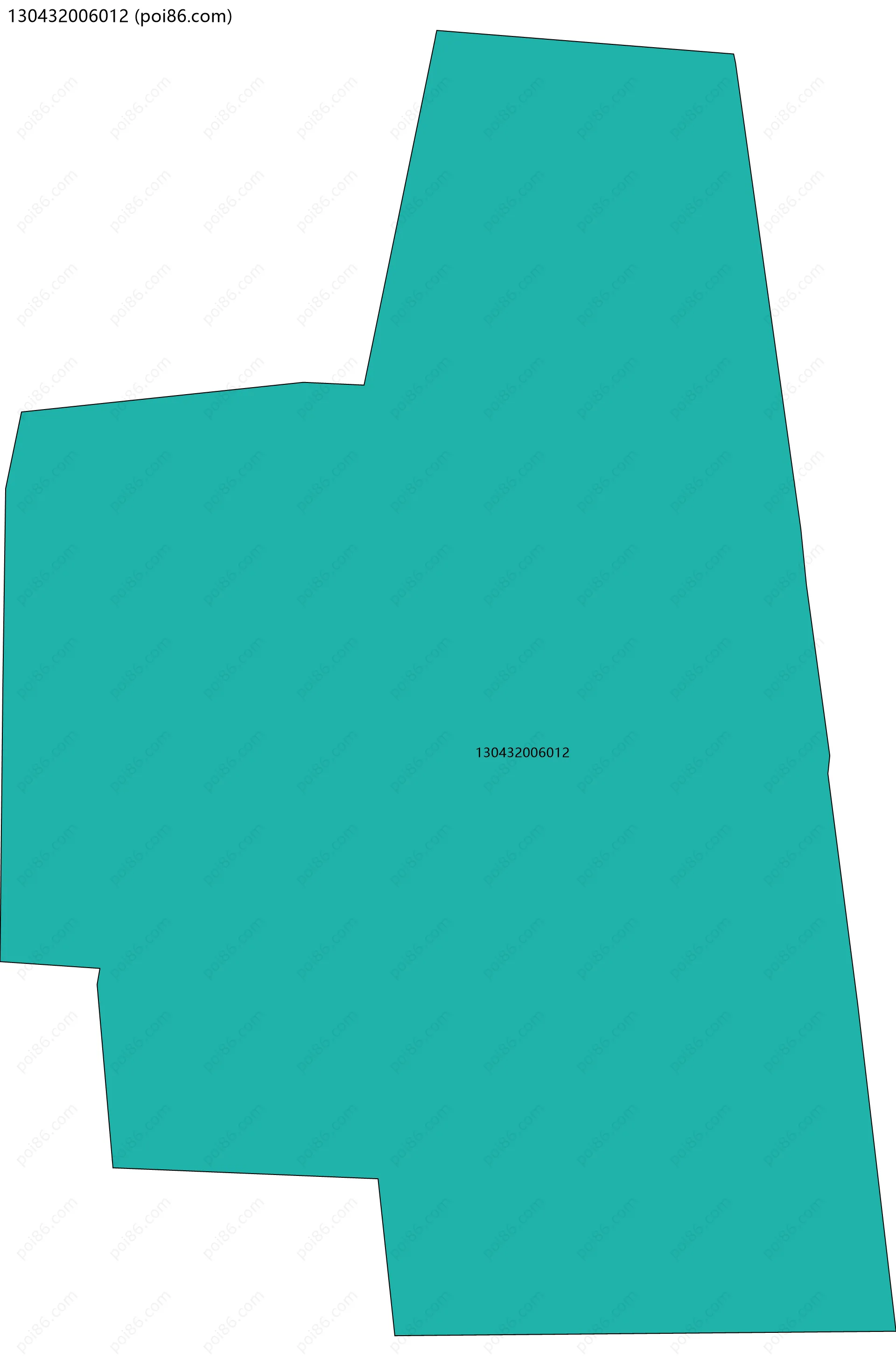 130432006012边界地图