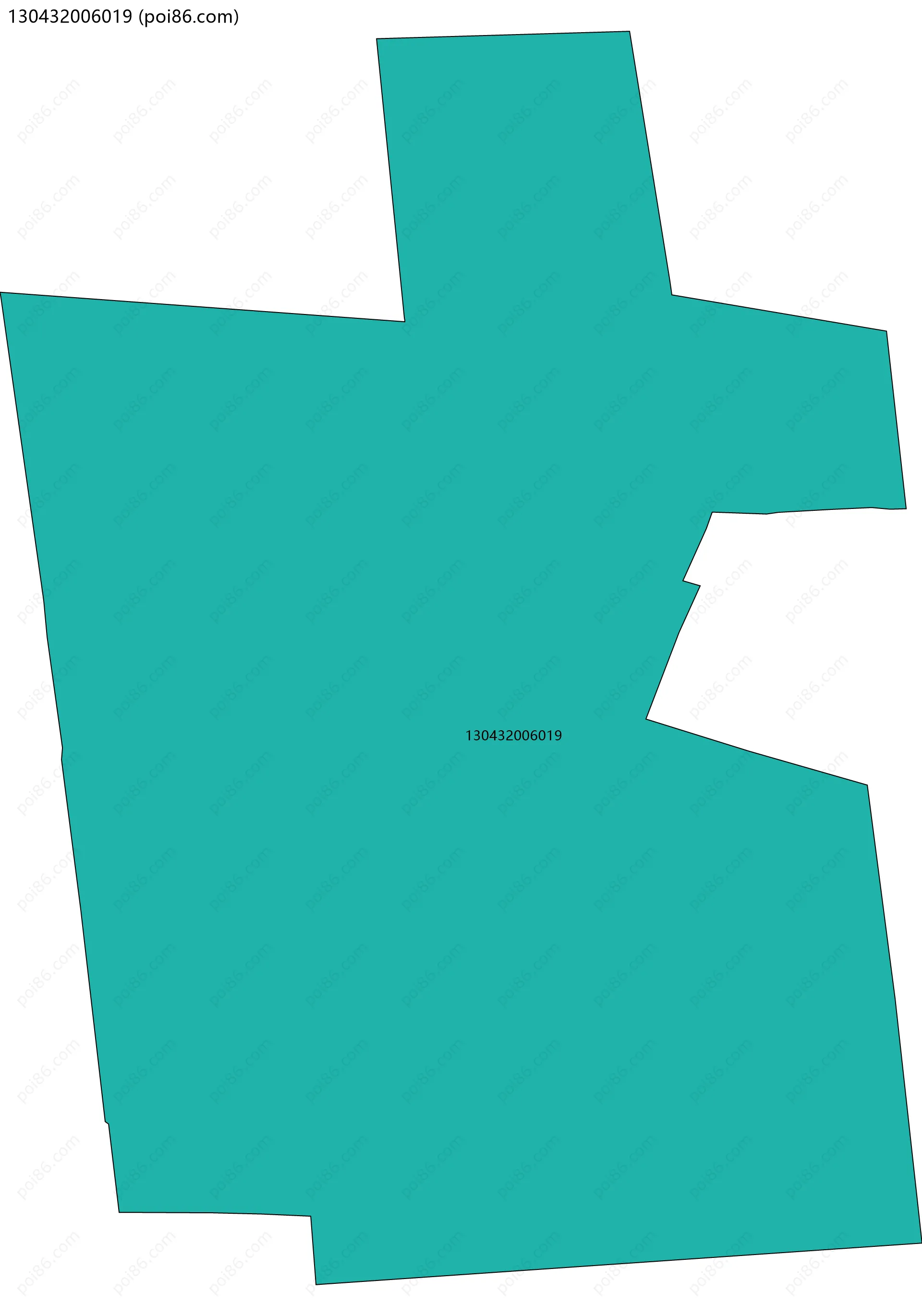 130432006019边界地图