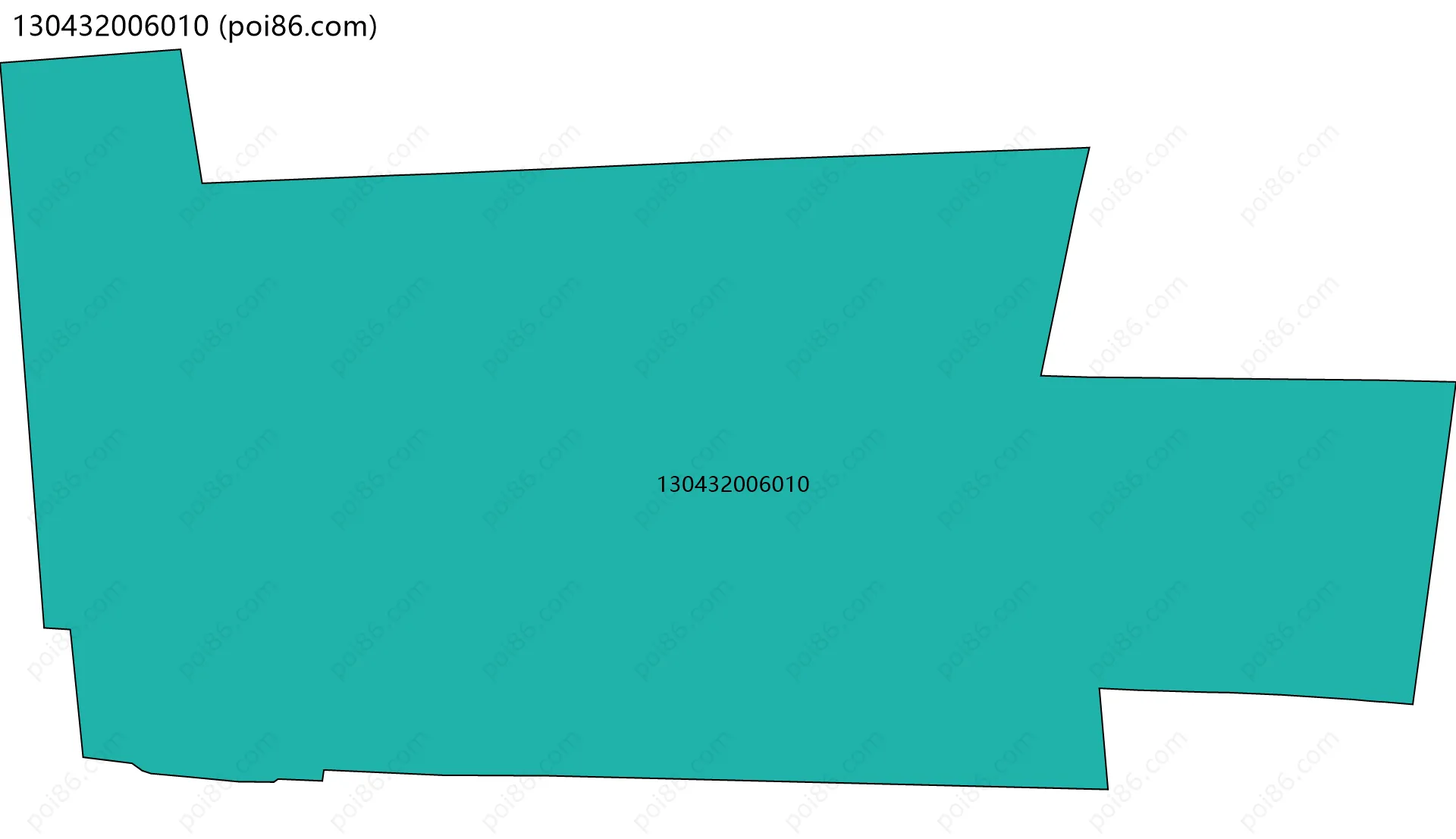 130432006010边界地图