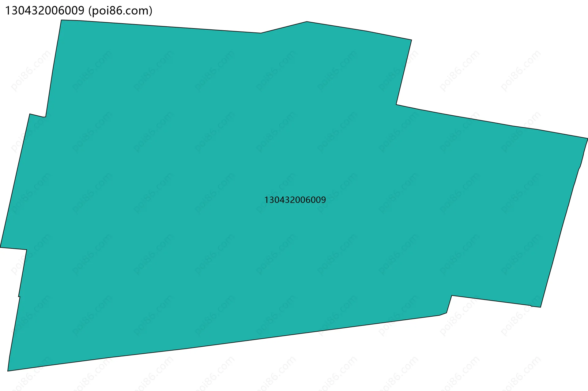 130432006009边界地图
