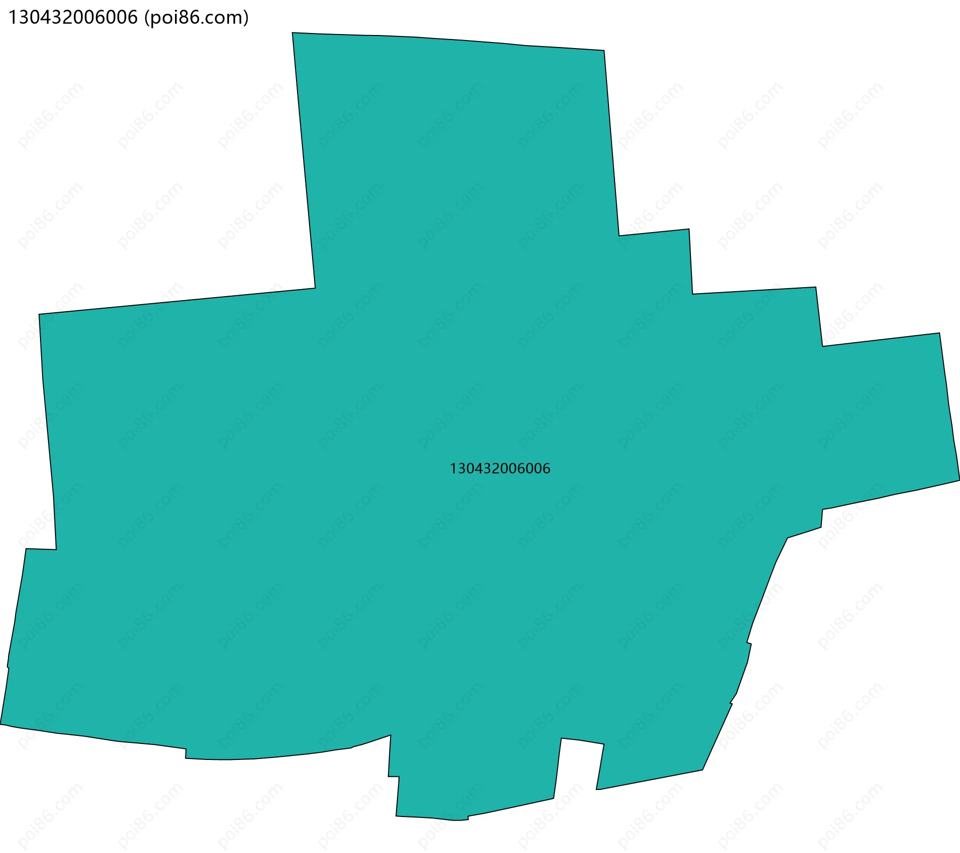 130432006006边界地图