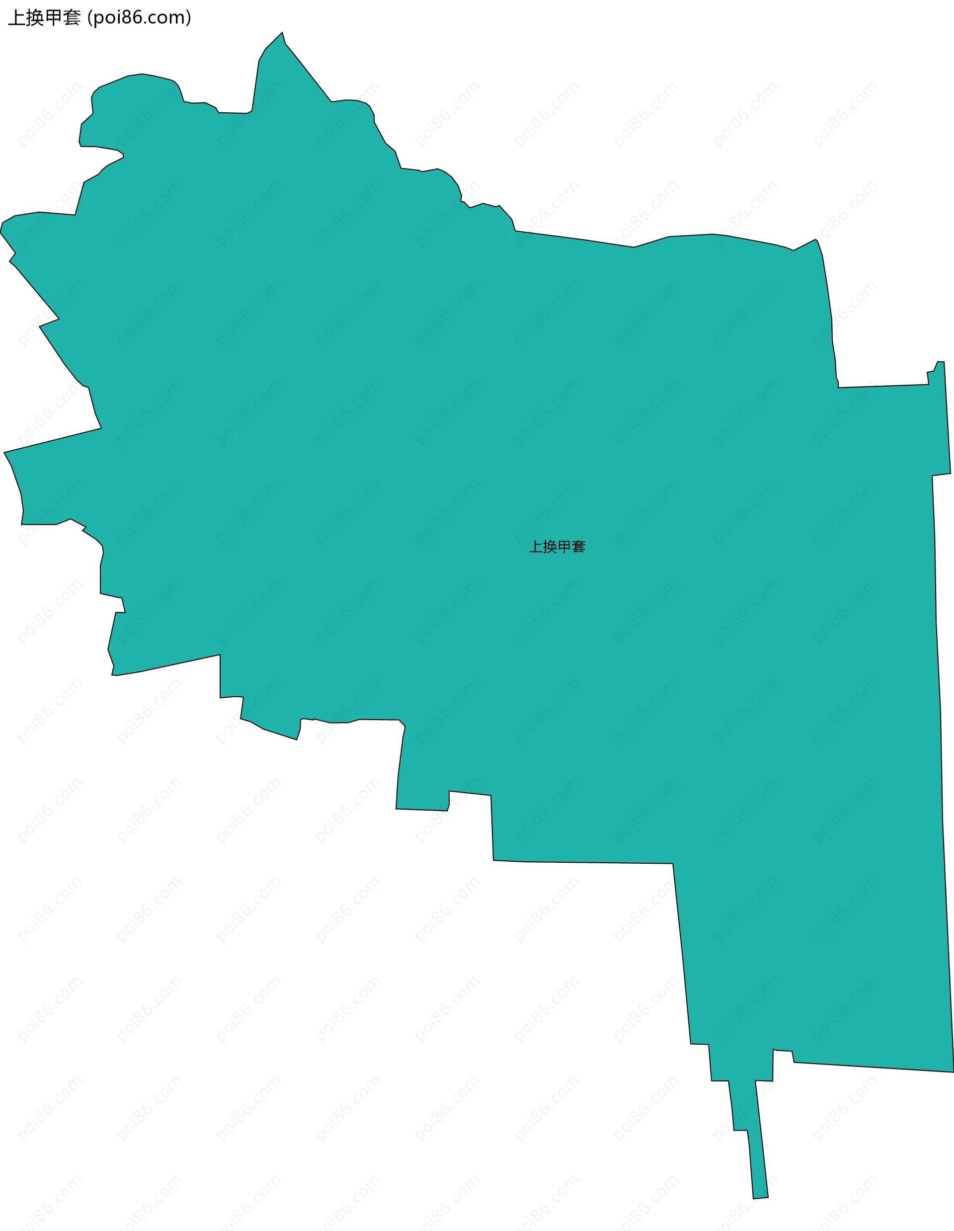上换甲套边界地图