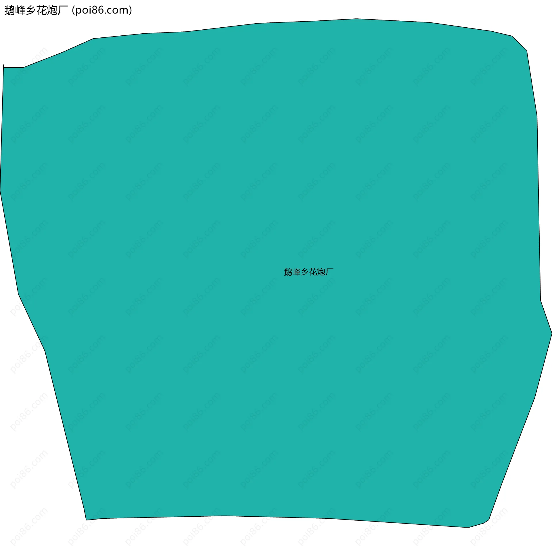 鹅峰乡花炮厂边界地图