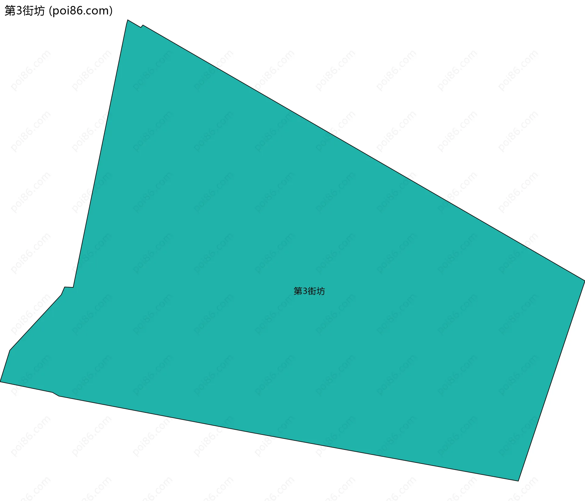第3街坊边界地图
