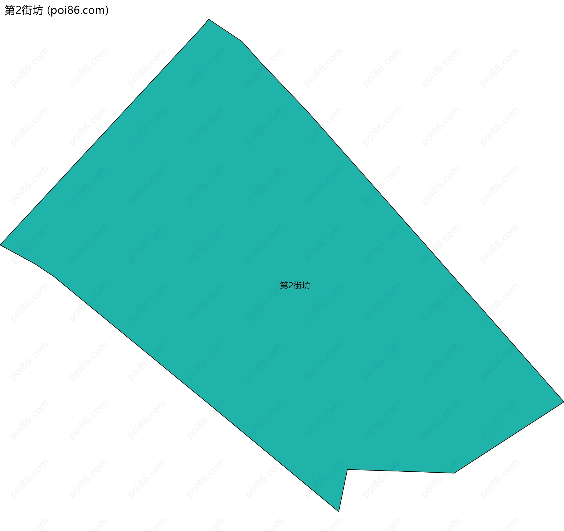 第2街坊边界地图