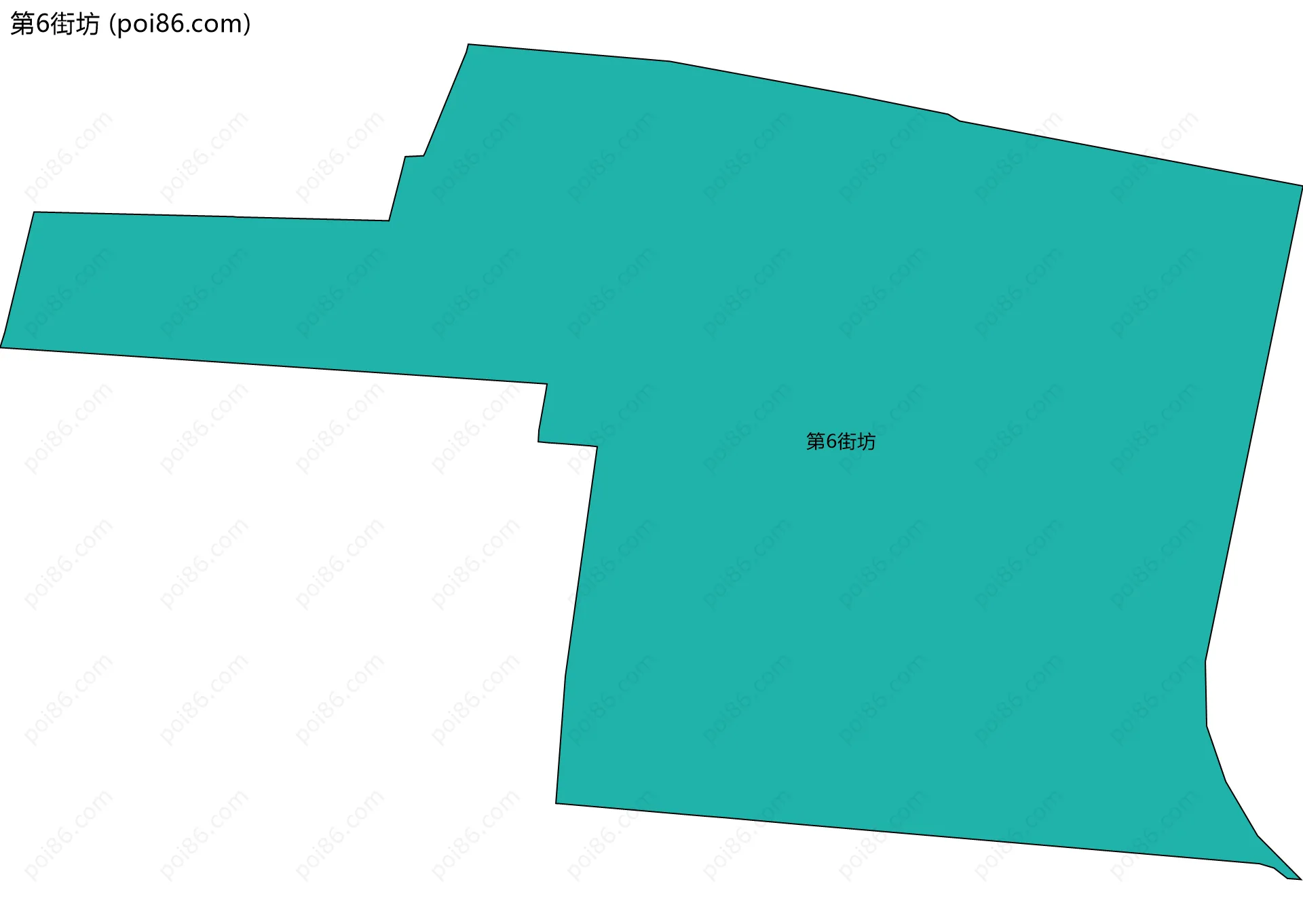 第6街坊边界地图