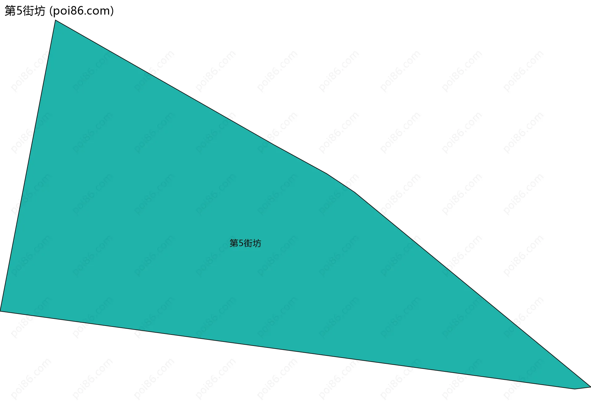 第5街坊边界地图
