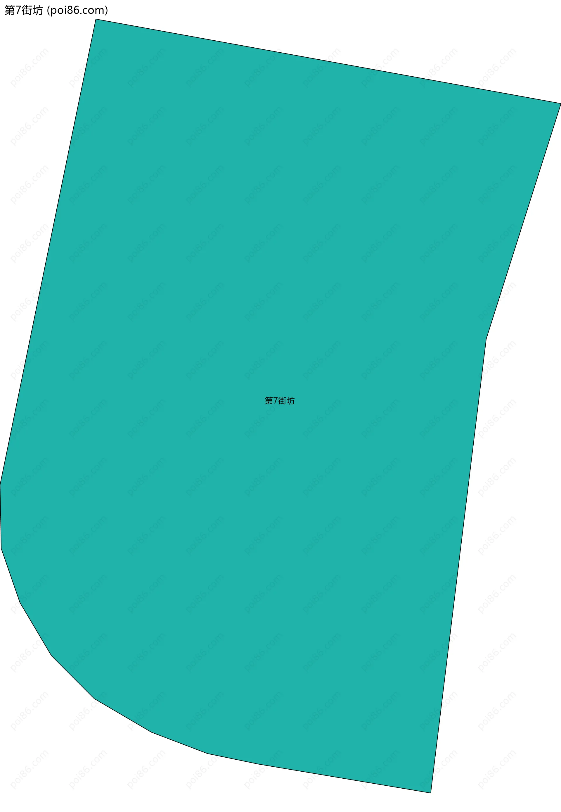 第7街坊边界地图