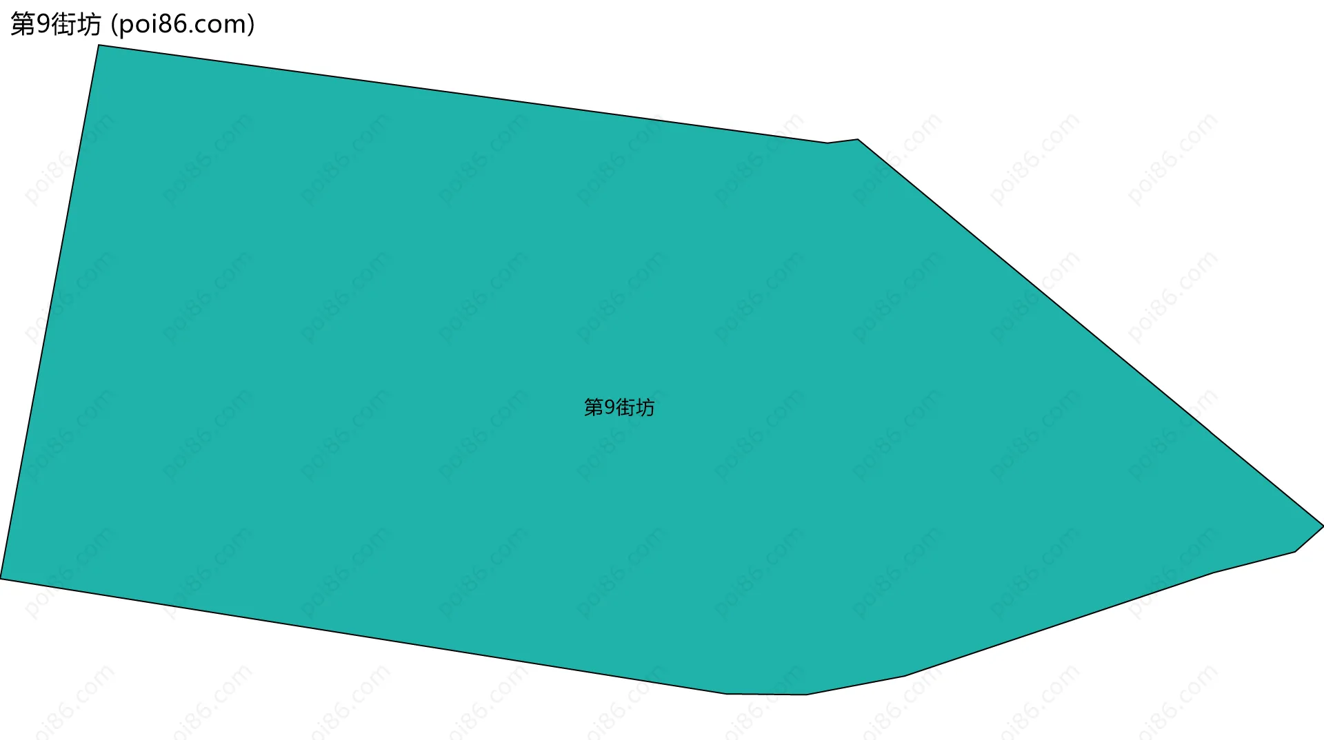 第9街坊边界地图