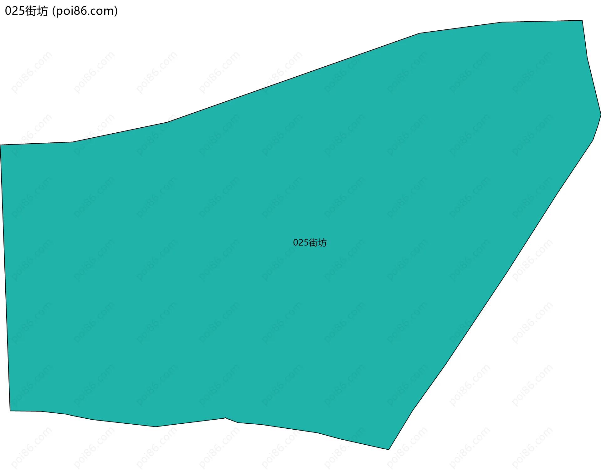 025街坊边界地图