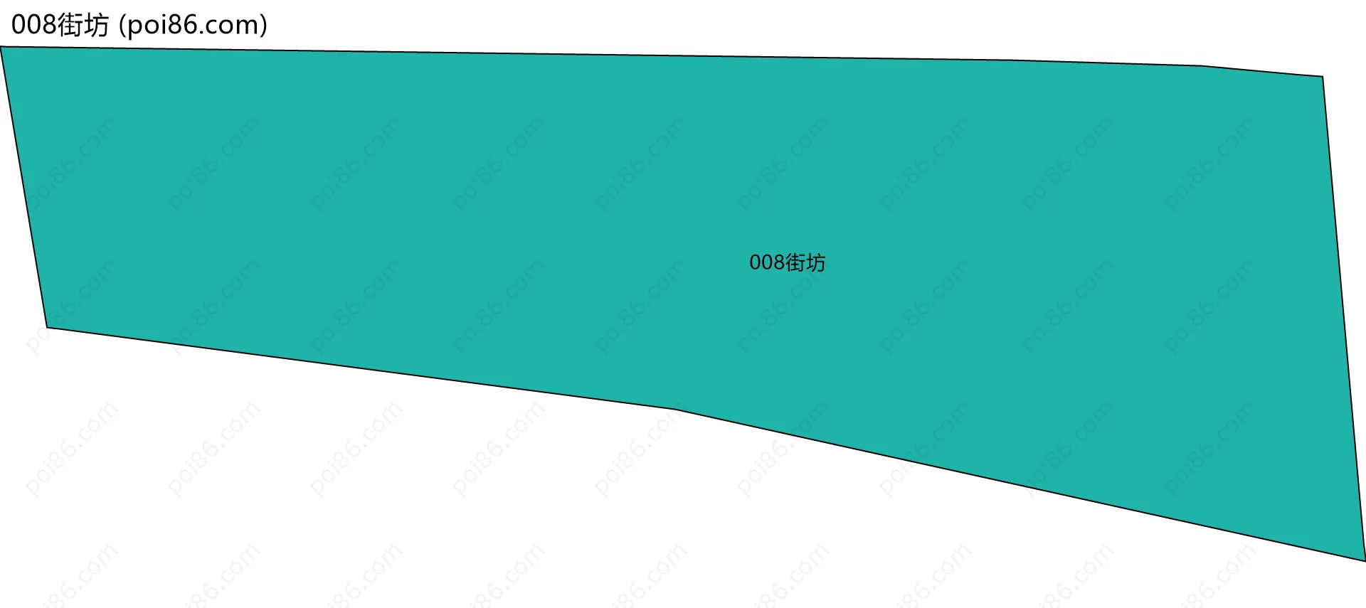 008街坊边界地图