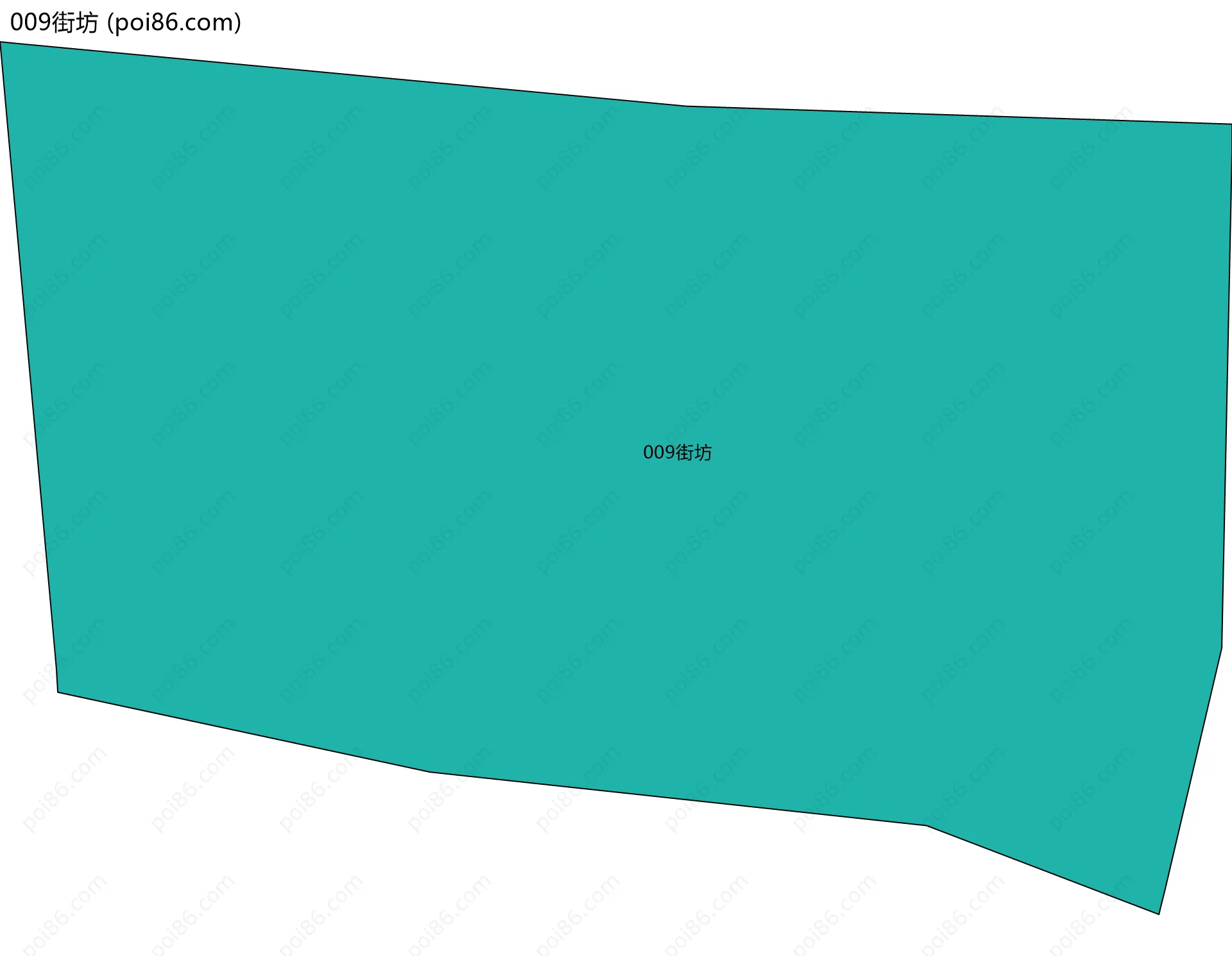 009街坊边界地图
