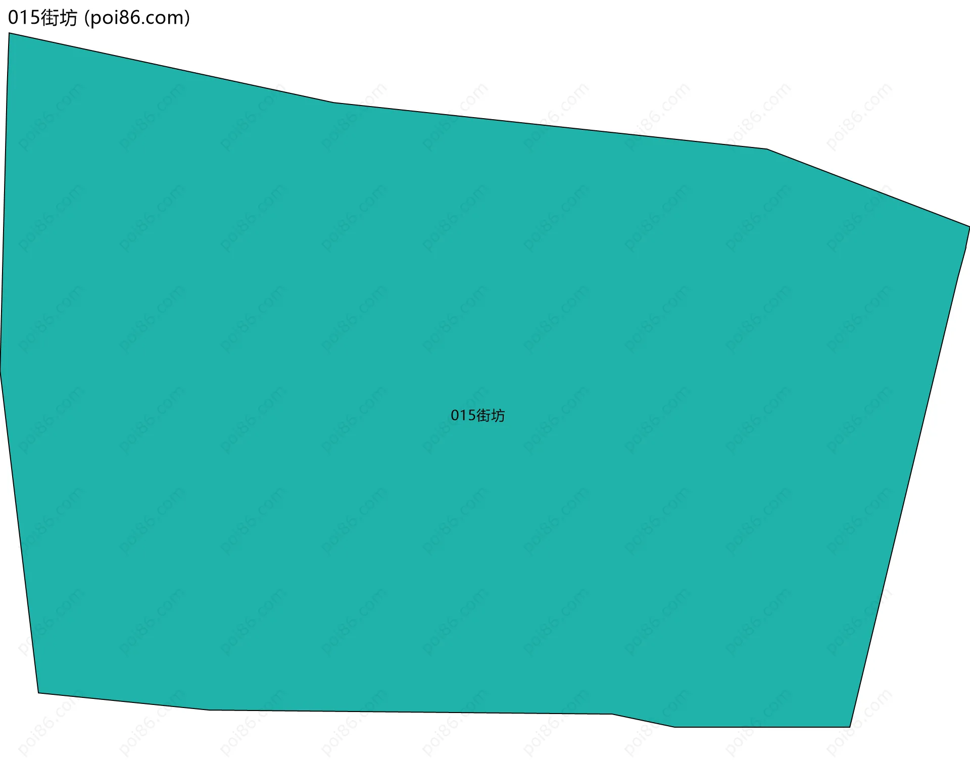 015街坊边界地图
