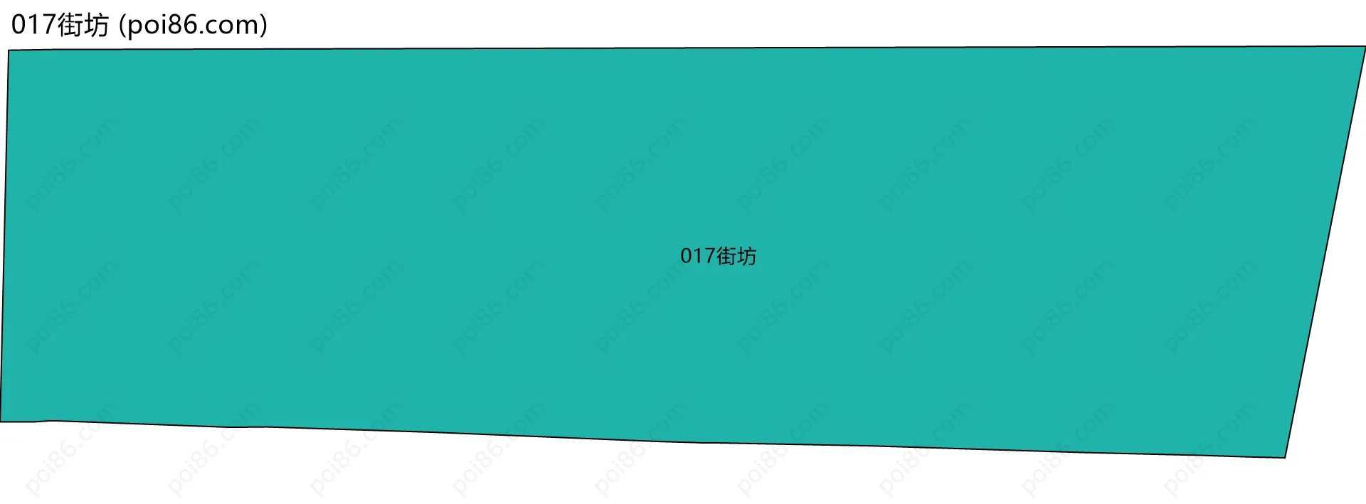 017街坊边界地图