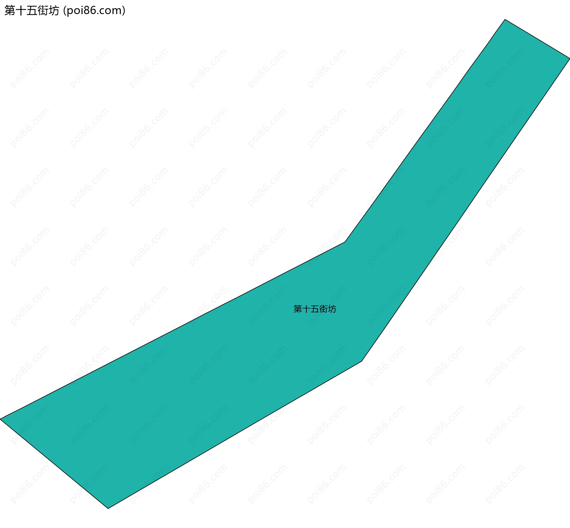 第十五街坊边界地图