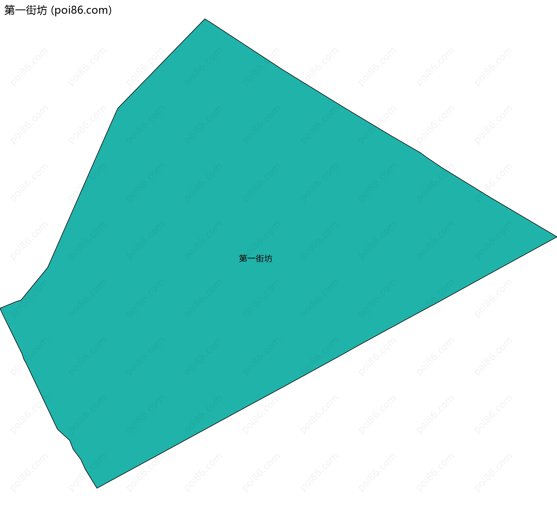 第一街坊边界地图