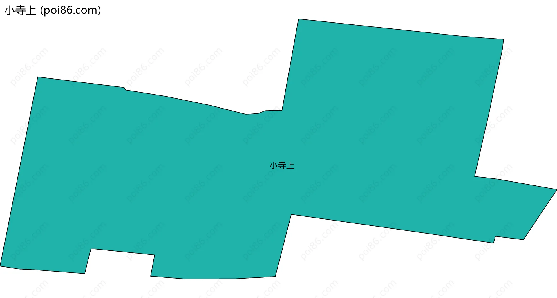 小寺上边界地图