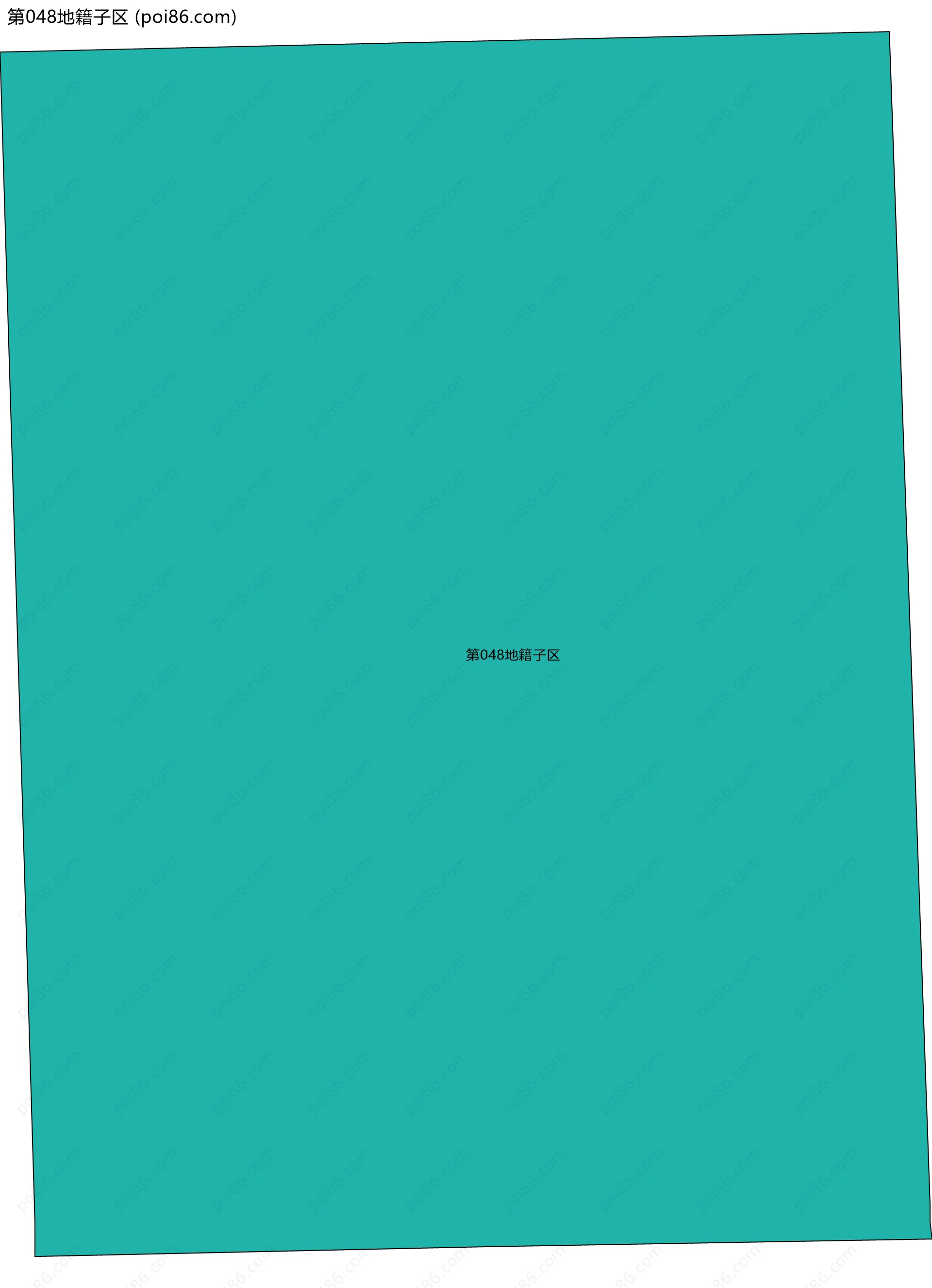 第048地籍子区边界地图