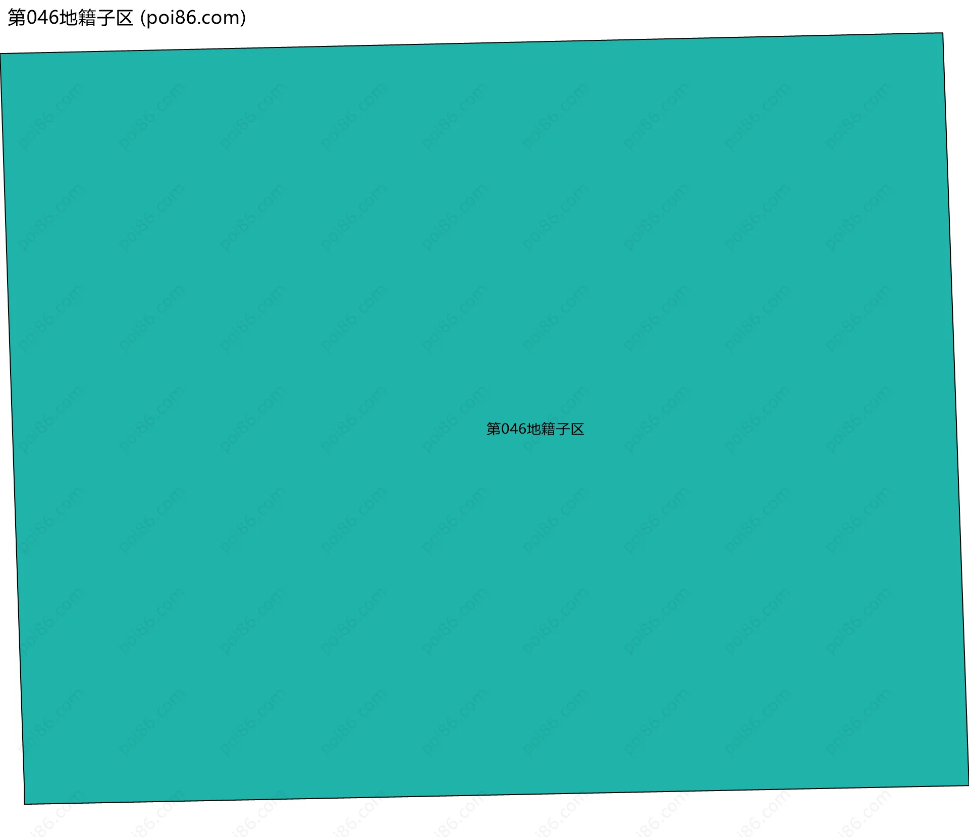 第046地籍子区边界地图