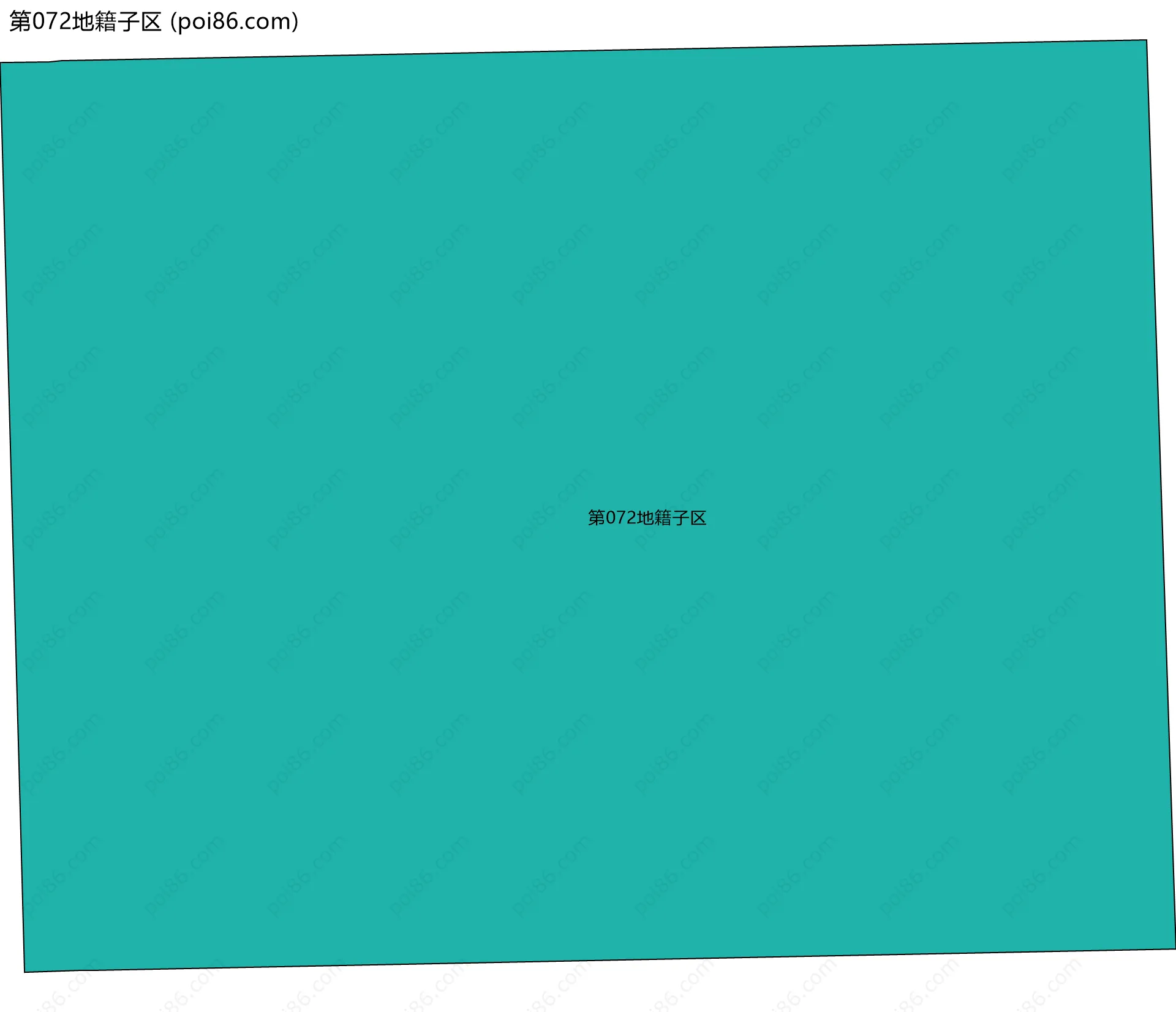 第072地籍子区边界地图