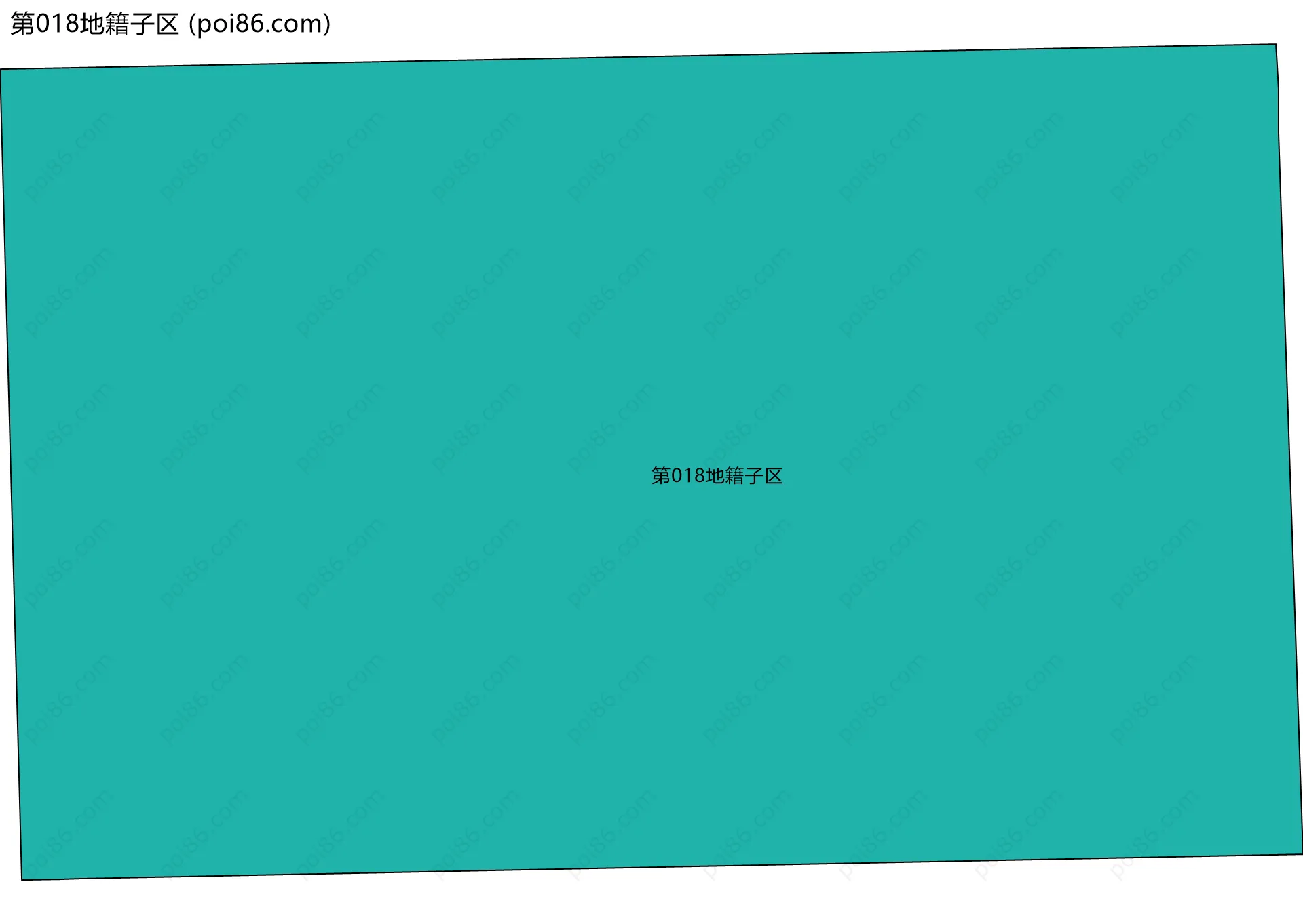 第018地籍子区边界地图