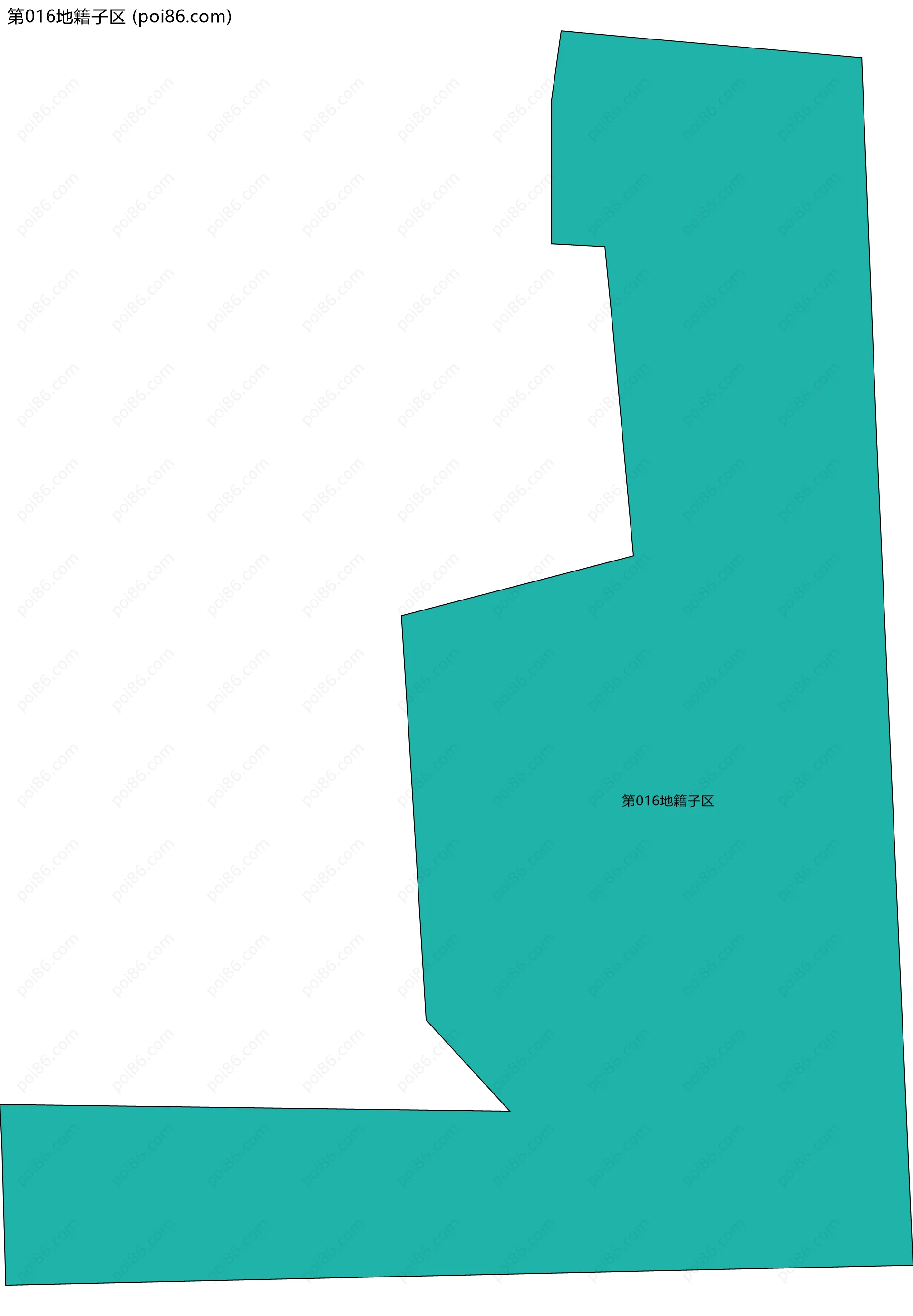 第016地籍子区边界地图