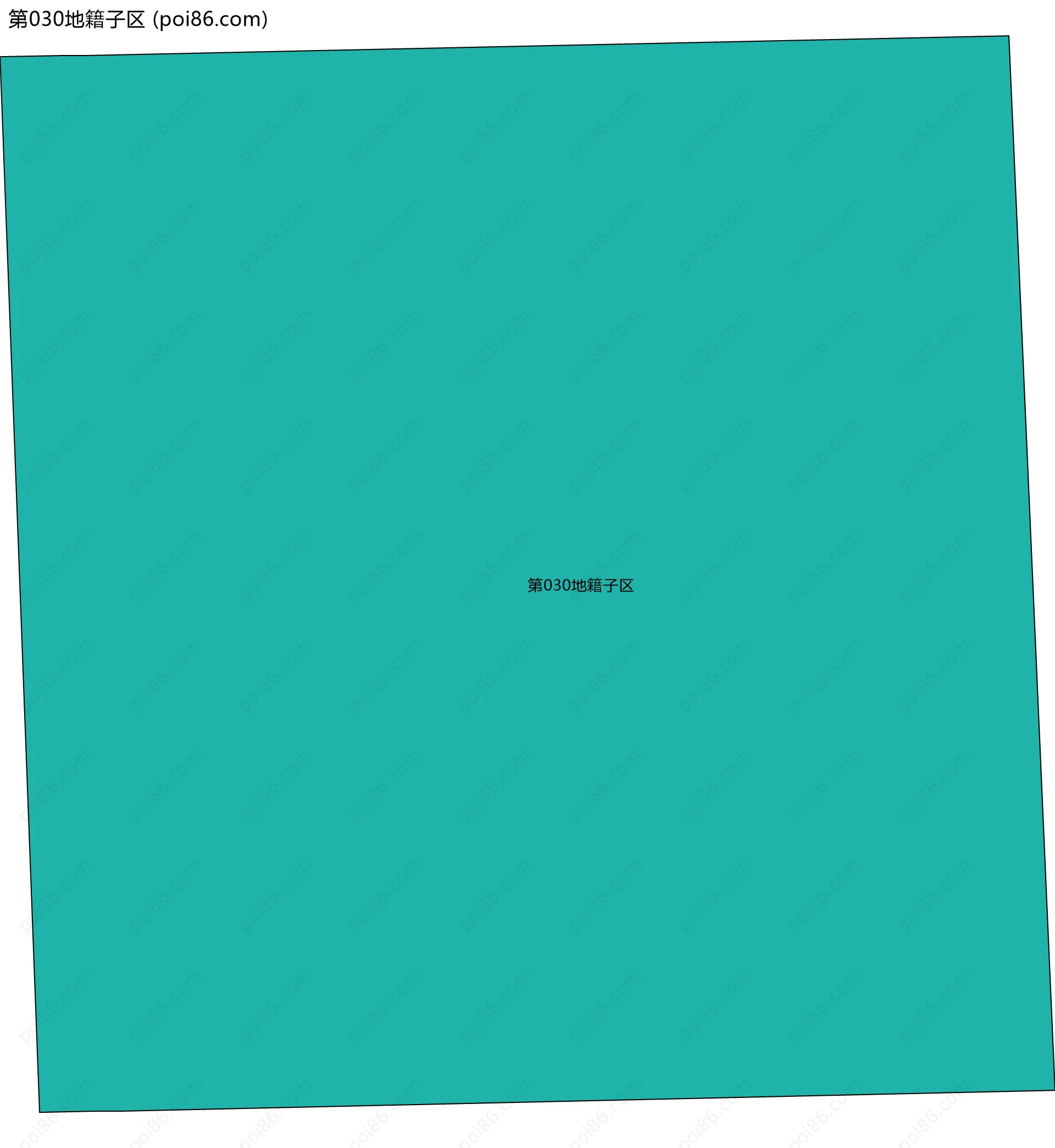 第030地籍子区边界地图