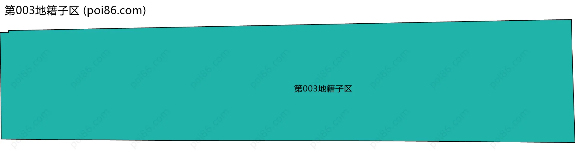第003地籍子区边界地图