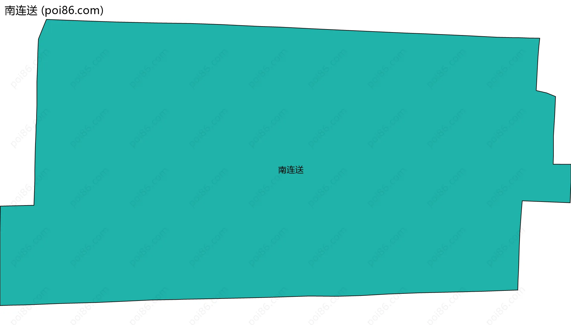 南连送边界地图