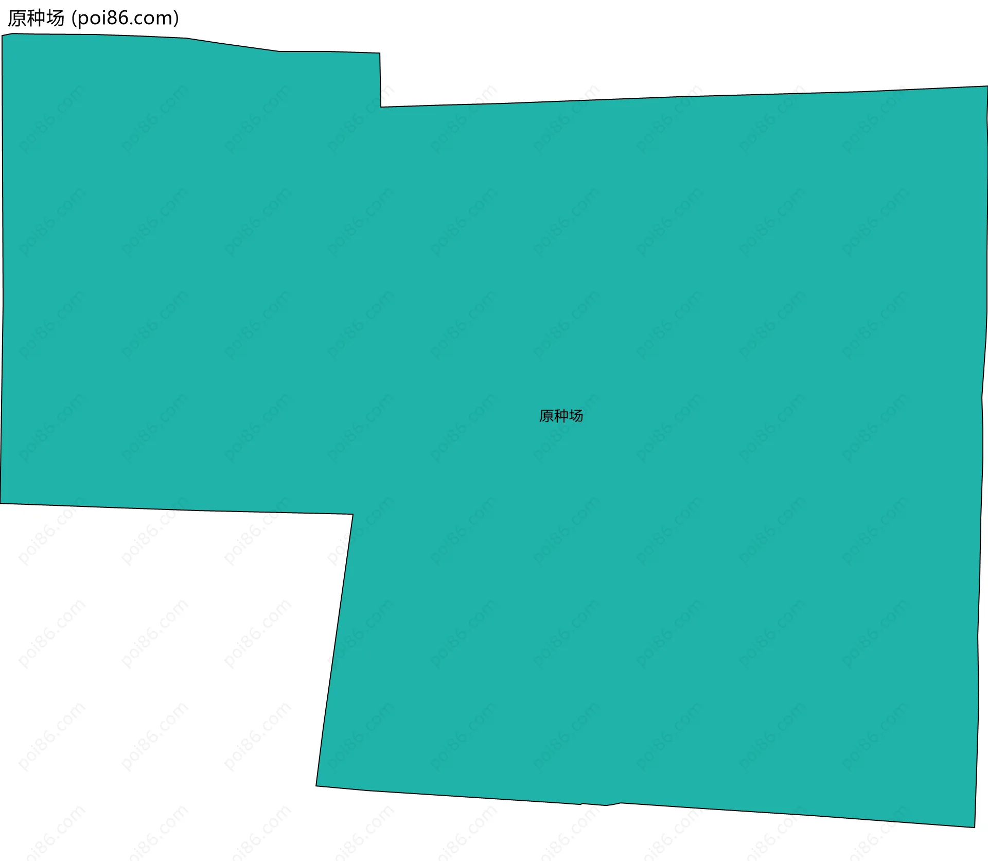 原种场边界地图