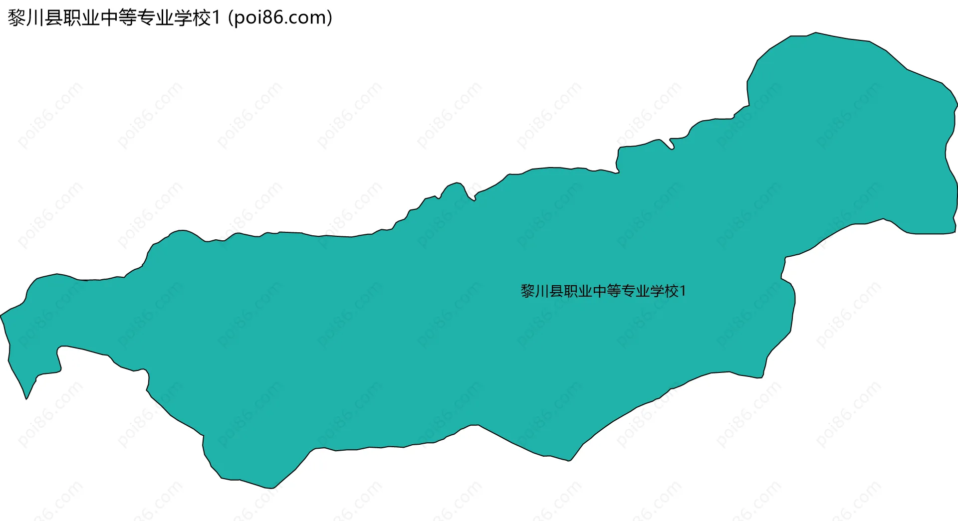 黎川县职业中等专业学校1边界地图
