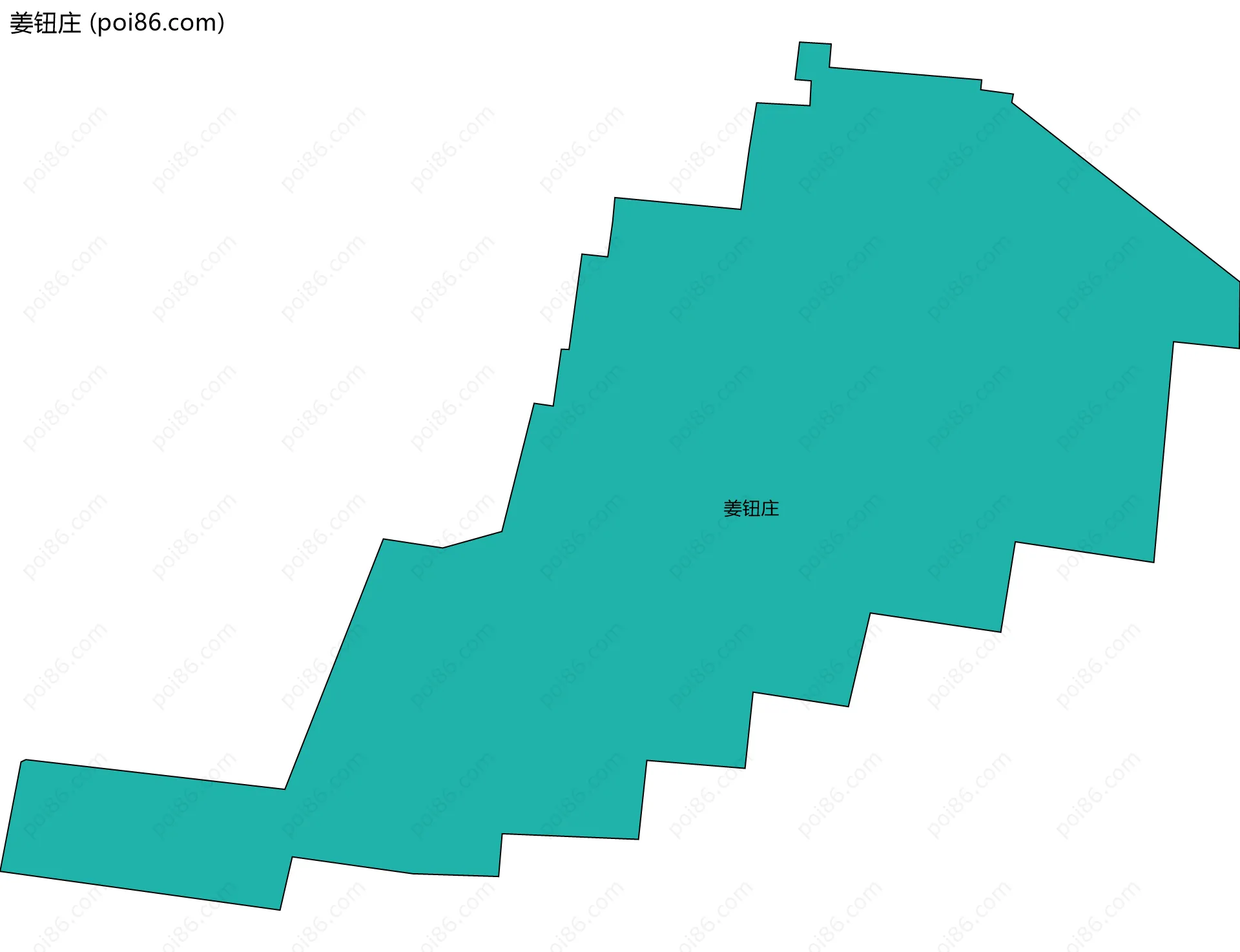 姜钮庄边界地图