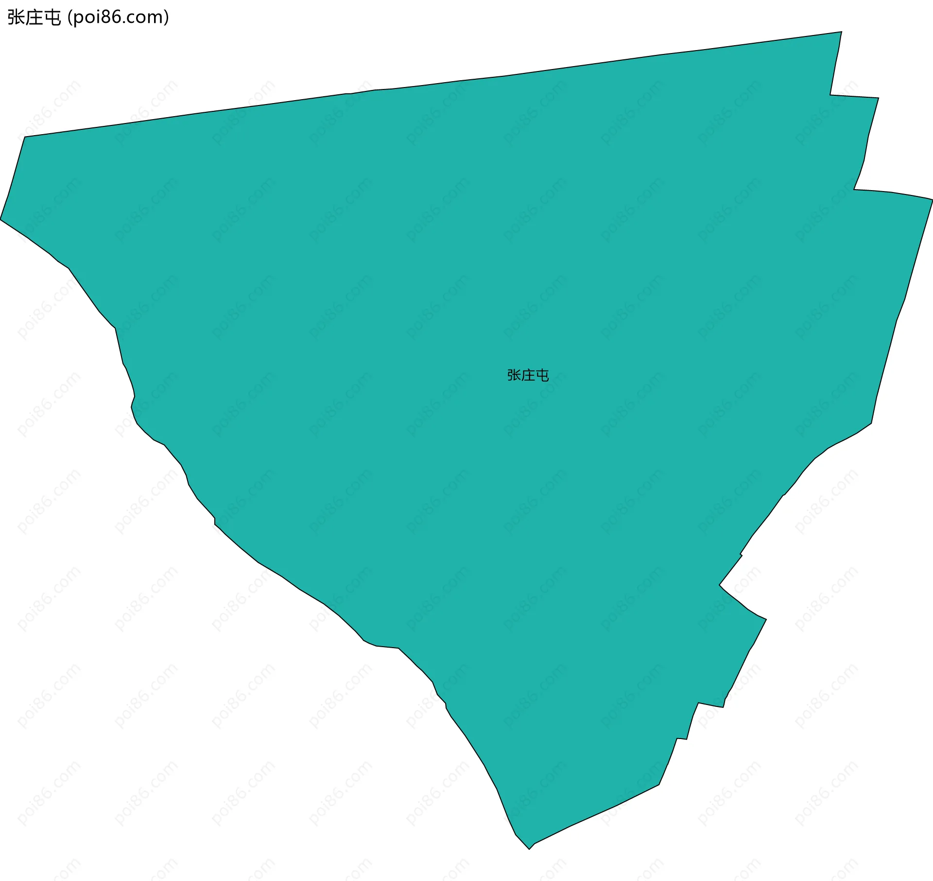 张庄屯边界地图