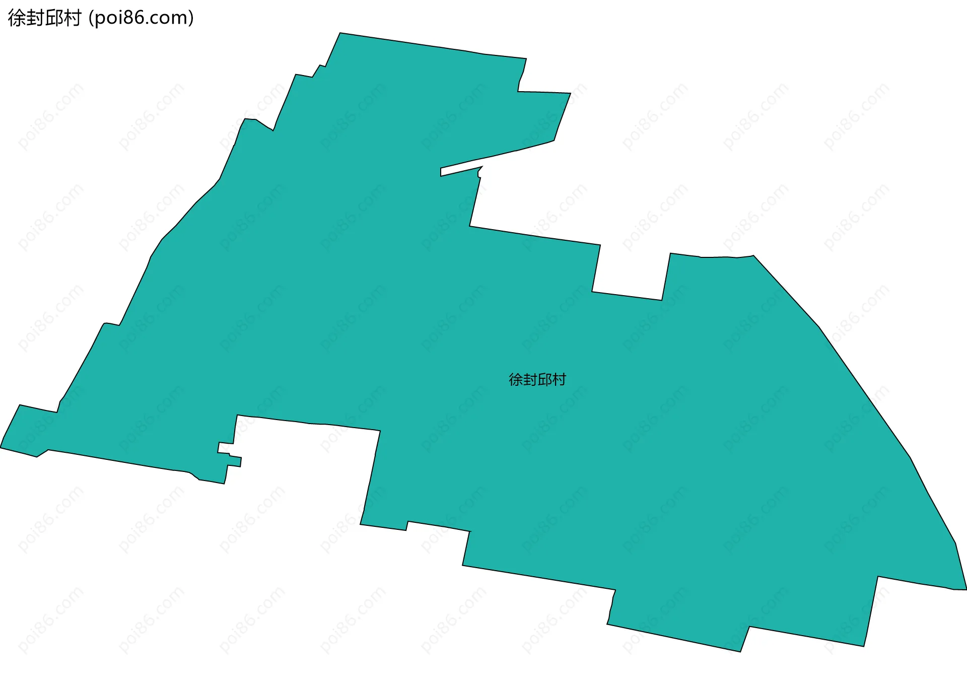 徐封邱村边界地图