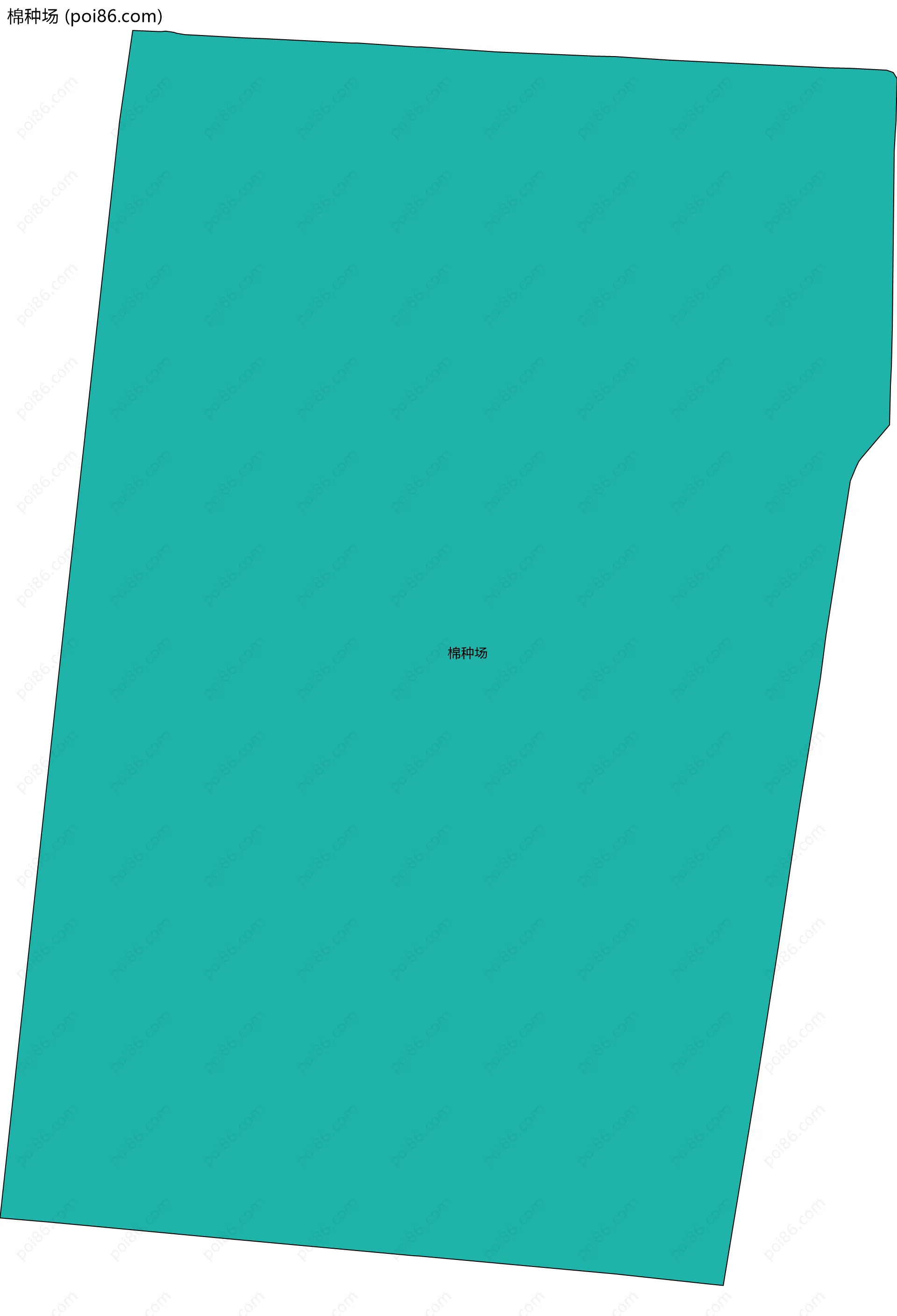 棉种场边界地图