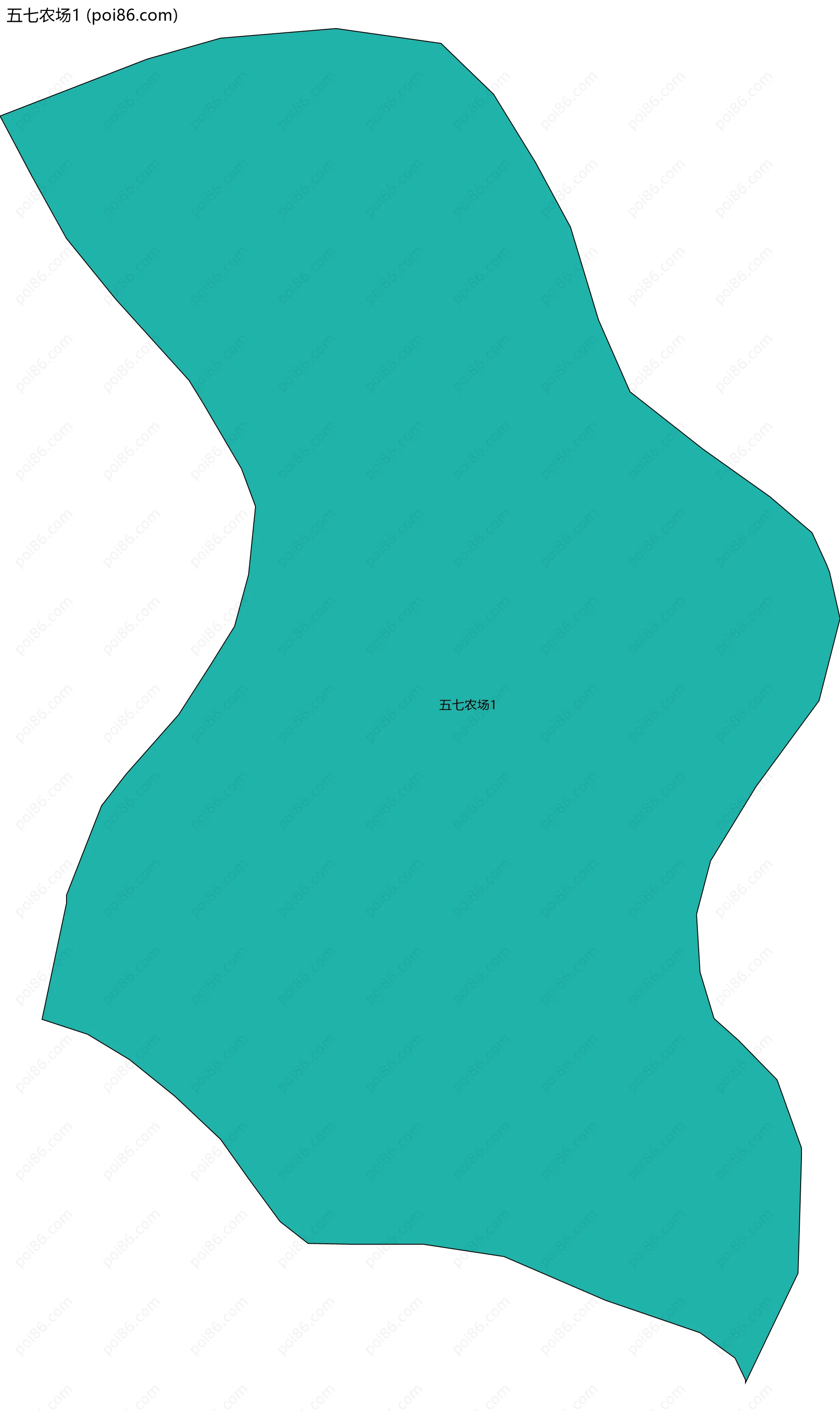 五七农场1边界地图