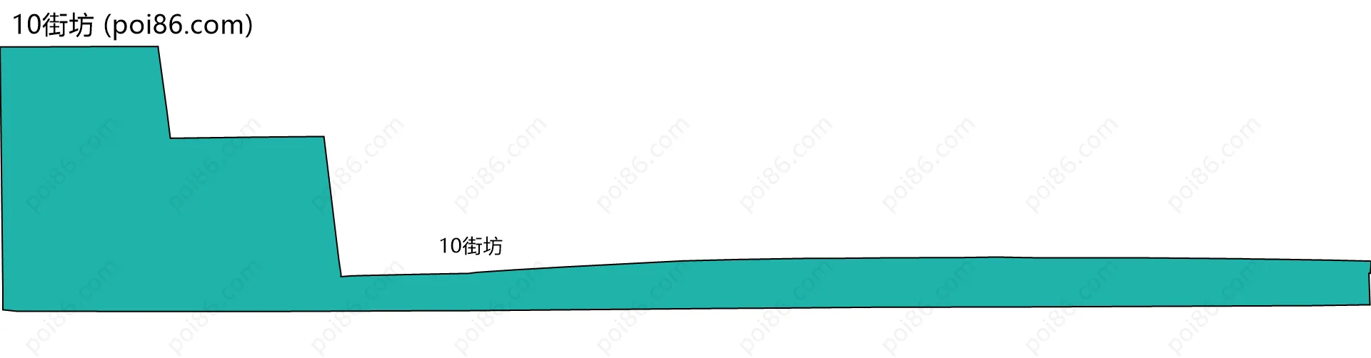 10街坊边界地图