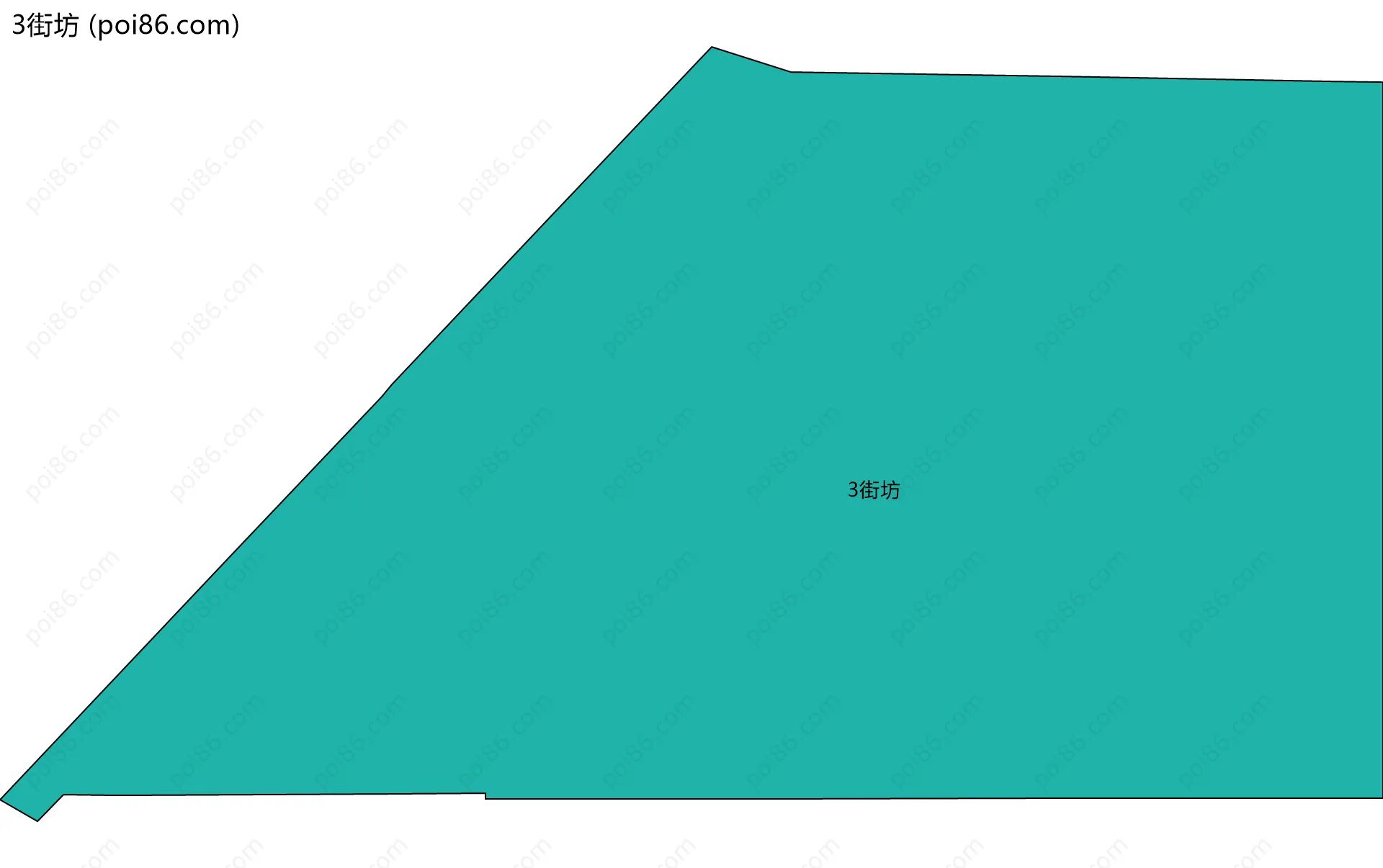3街坊边界地图